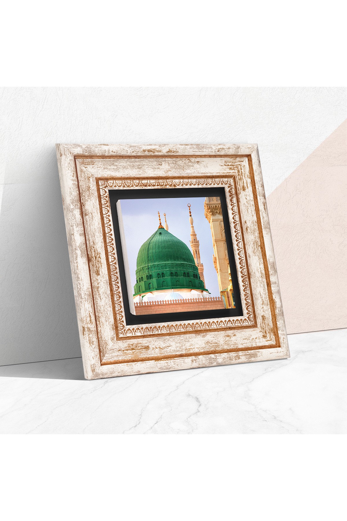 Ravza-i Mutahhara Stone Wall Painting Framed Wall Decoration Wall Art