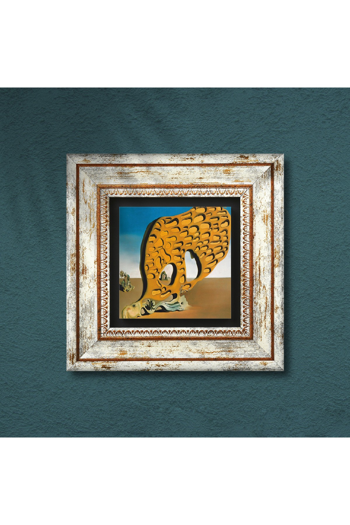 Salvador Dalí The Mystery of Desire Stone Wall Painting Framed Wall Decoration Wall Art