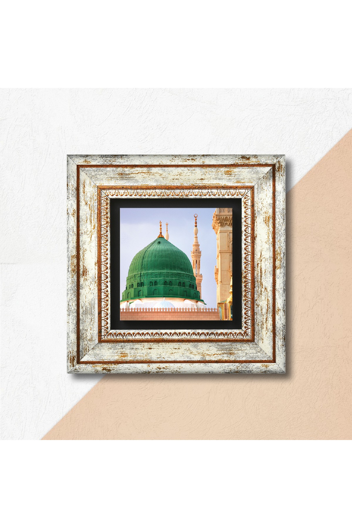 Ravza-i Mutahhara Stone Wall Painting Framed Wall Decoration Wall Art