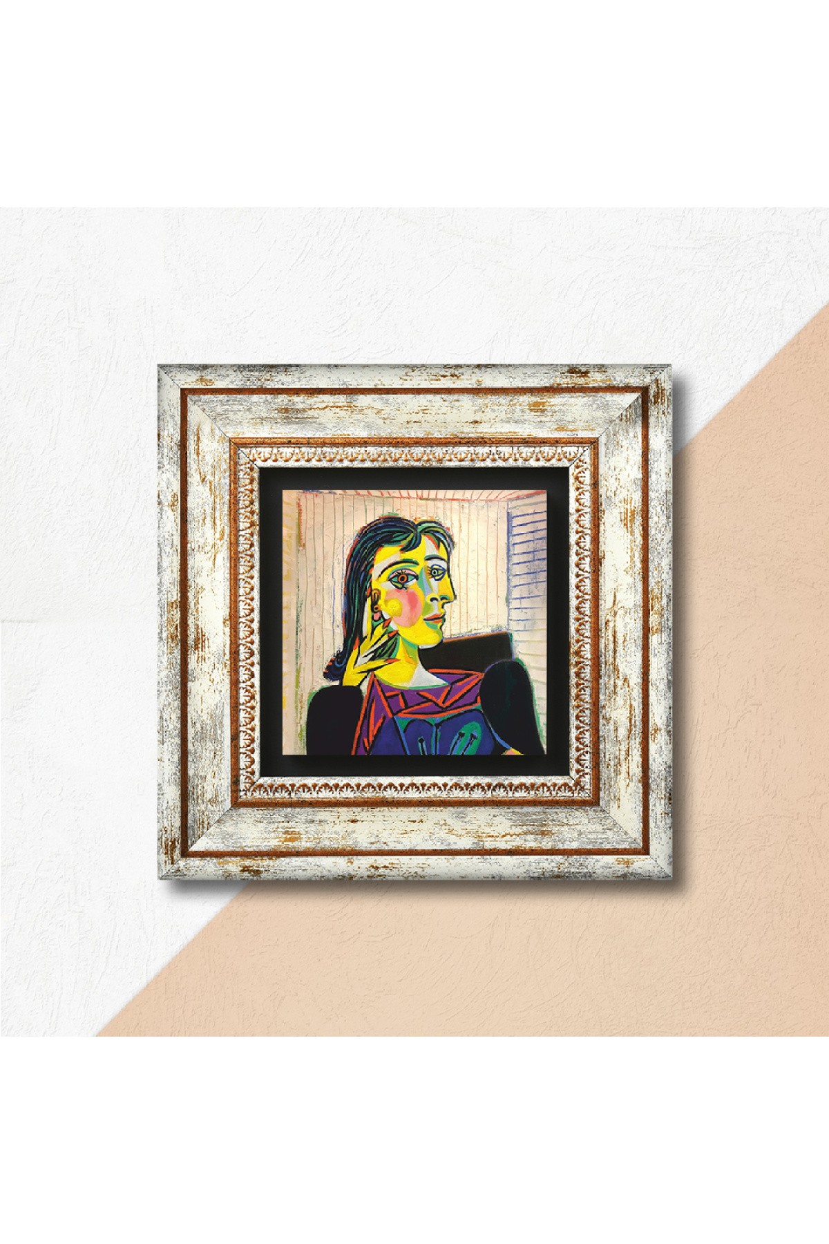 Picasso Portrait of Dora Maar Stone Wall Painting Framed Wall Decoration Wall Art