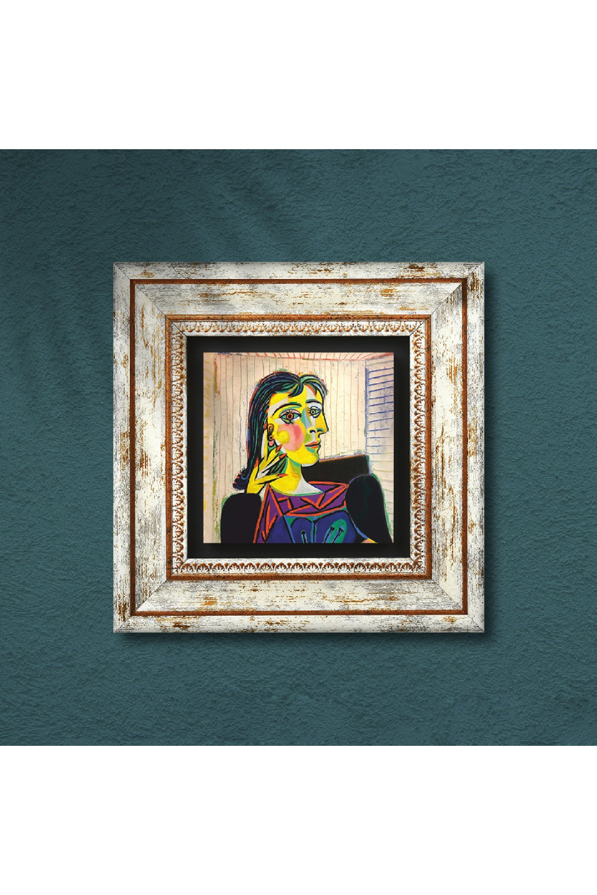 Picasso Portrait of Dora Maar Stone Wall Painting Framed Wall Decoration Wall Art