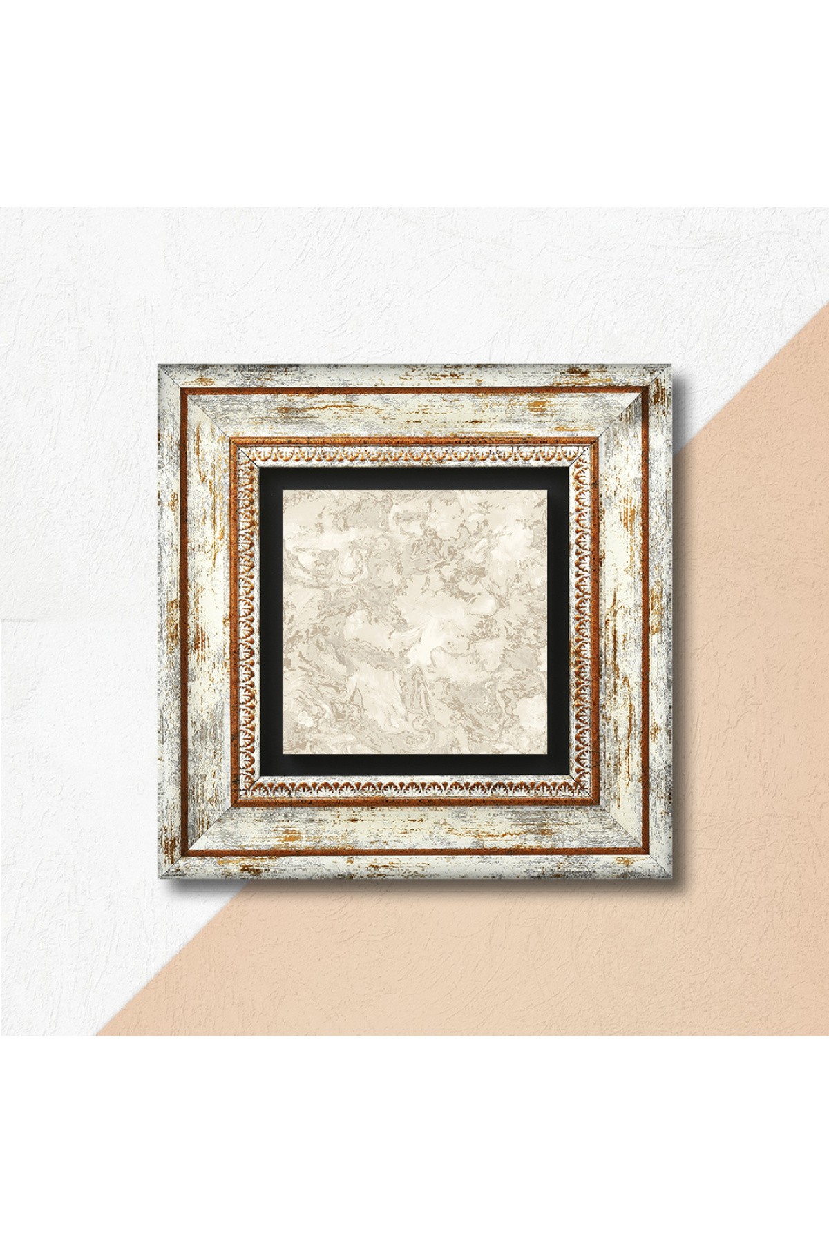 Pattern Stone Wall Painting Framed Wall Decor Wall Art