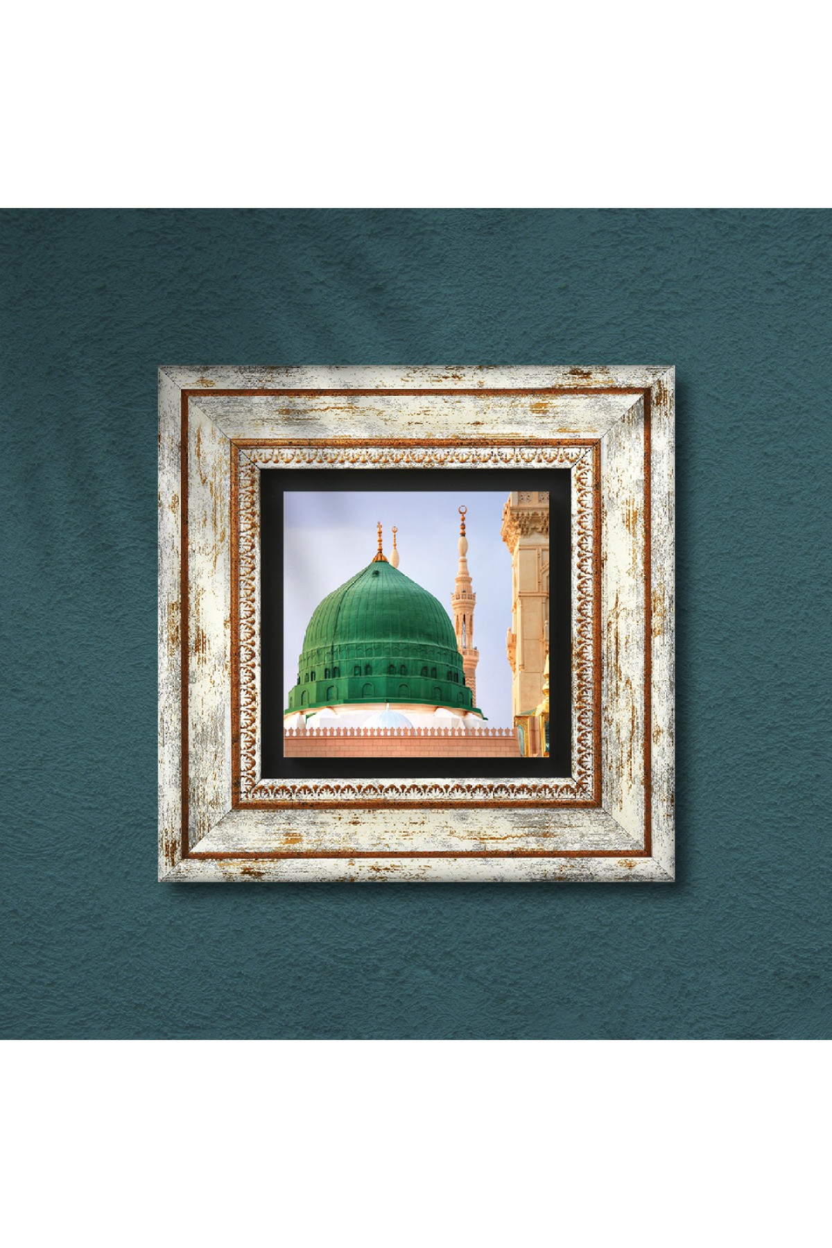 Ravza-i Mutahhara Stone Wall Painting Framed Wall Decoration Wall Art