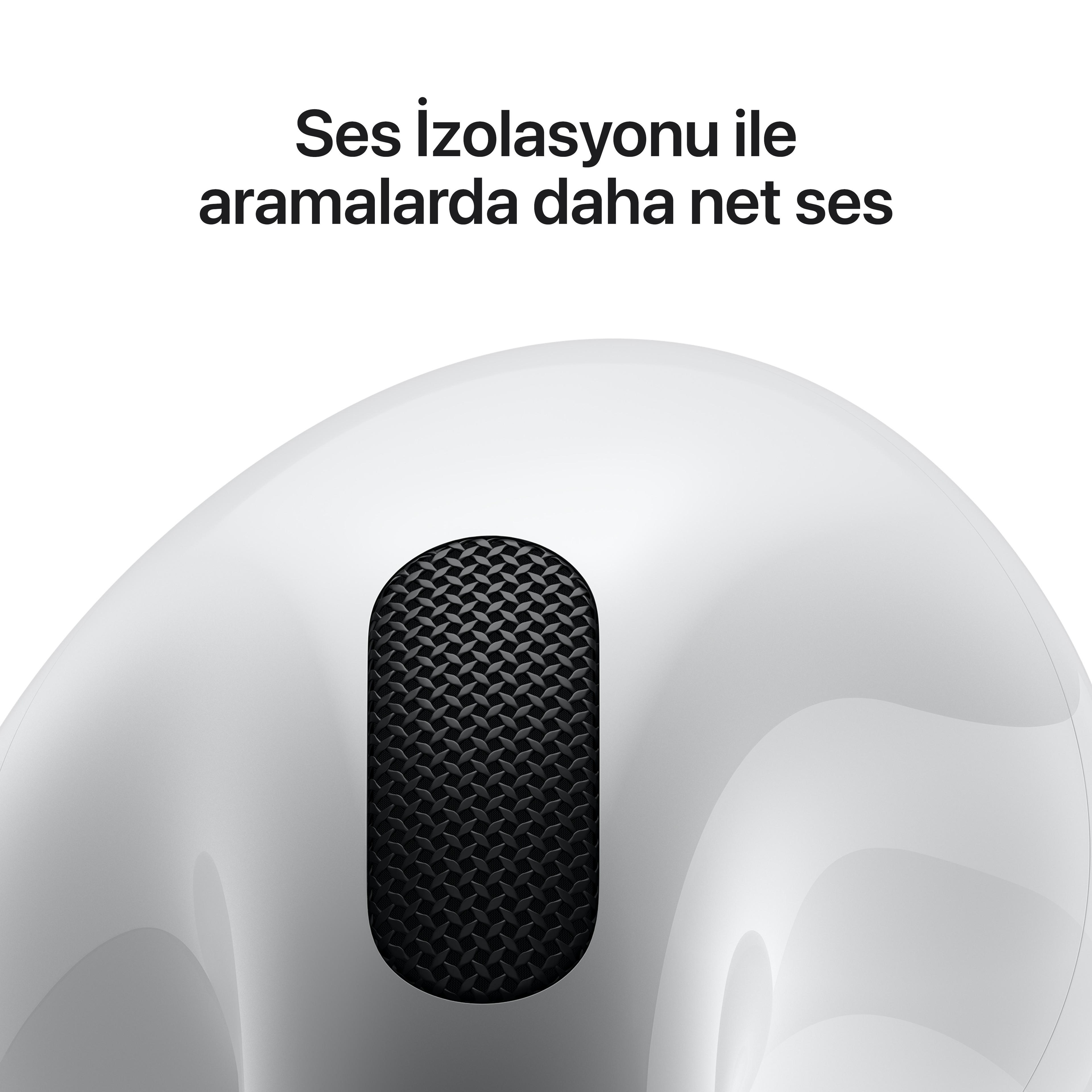 AirPods 4 Aktif Gürültü Engelleme Özellikli