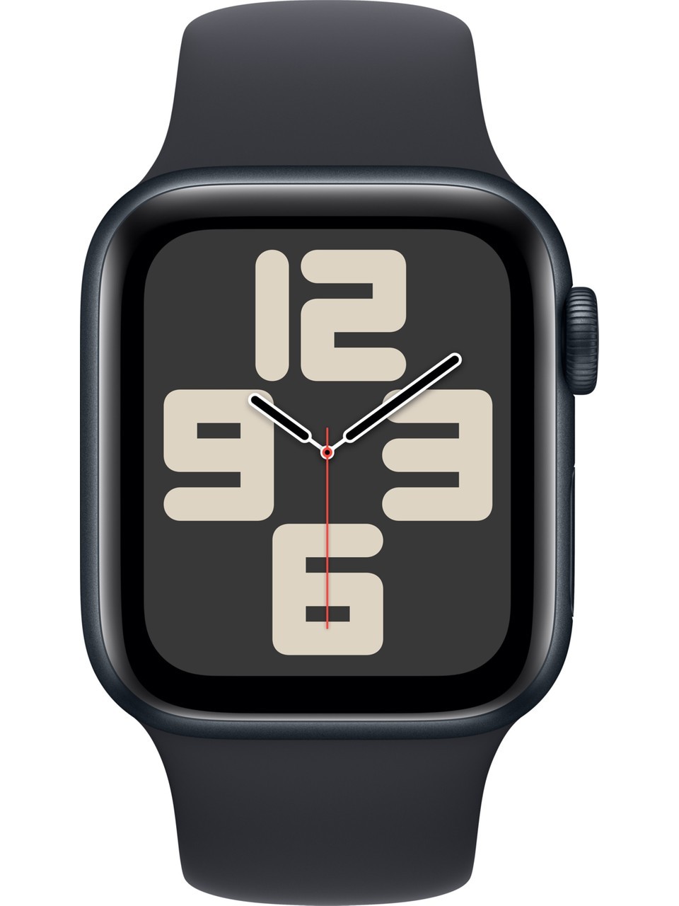 Apple Watch SE 2.Nesil (2023) GPS 40mm Midnight Aluminium Case with Midnight Sport Band - M/L