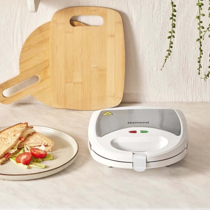Homend Toastbuster 1309H Çıkarılabilir Plakalı Portatif Tasarım Tost Makinesi
