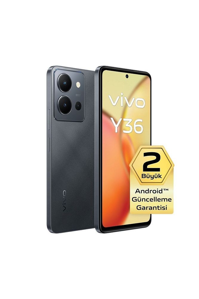 Y36 256 GB 8 GB RAM Meteor Siyahı Cep Telefonu (vivo Türkiye Garantili)