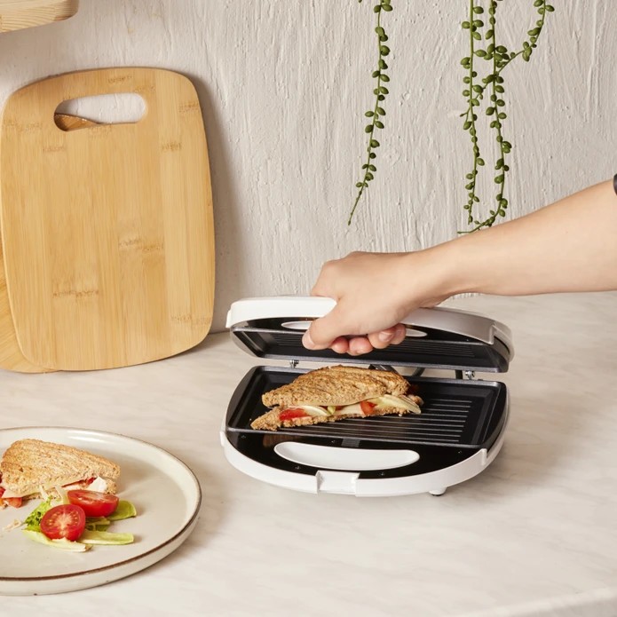 Homend Toastbuster 1309H Çıkarılabilir Plakalı Portatif Tasarım Tost Makinesi