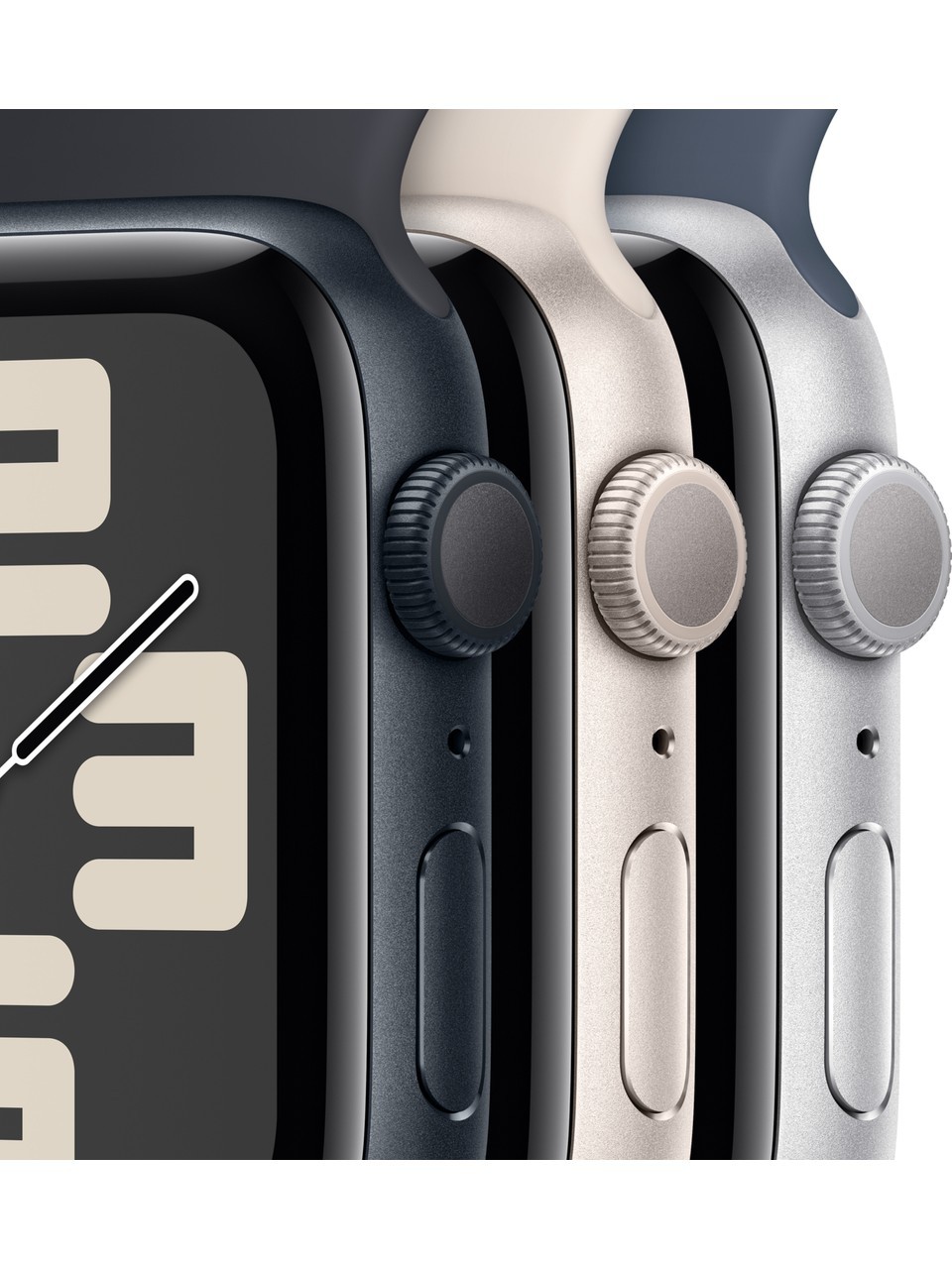 Apple Watch SE 2.Nesil (2023) GPS 40mm Midnight Aluminium Case with Midnight Sport Band - M/L