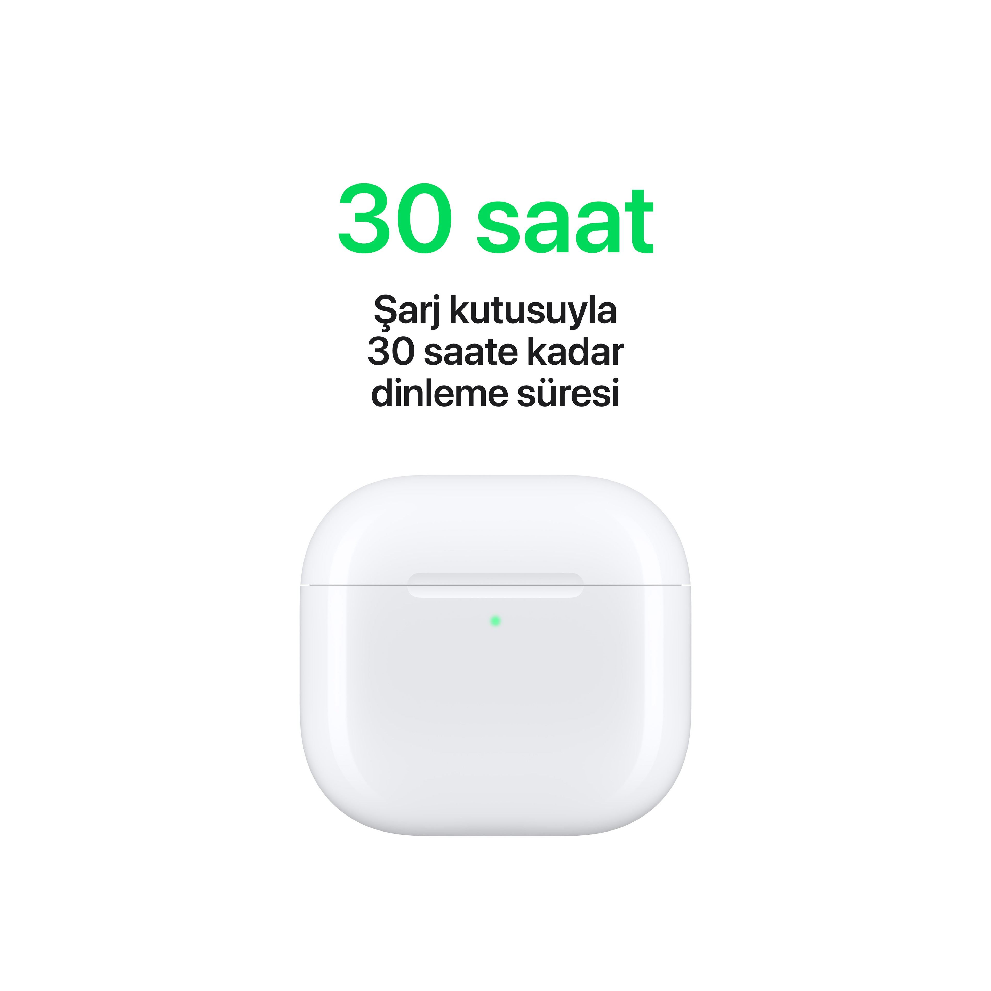 AirPods 4 Aktif Gürültü Engelleme Özellikli