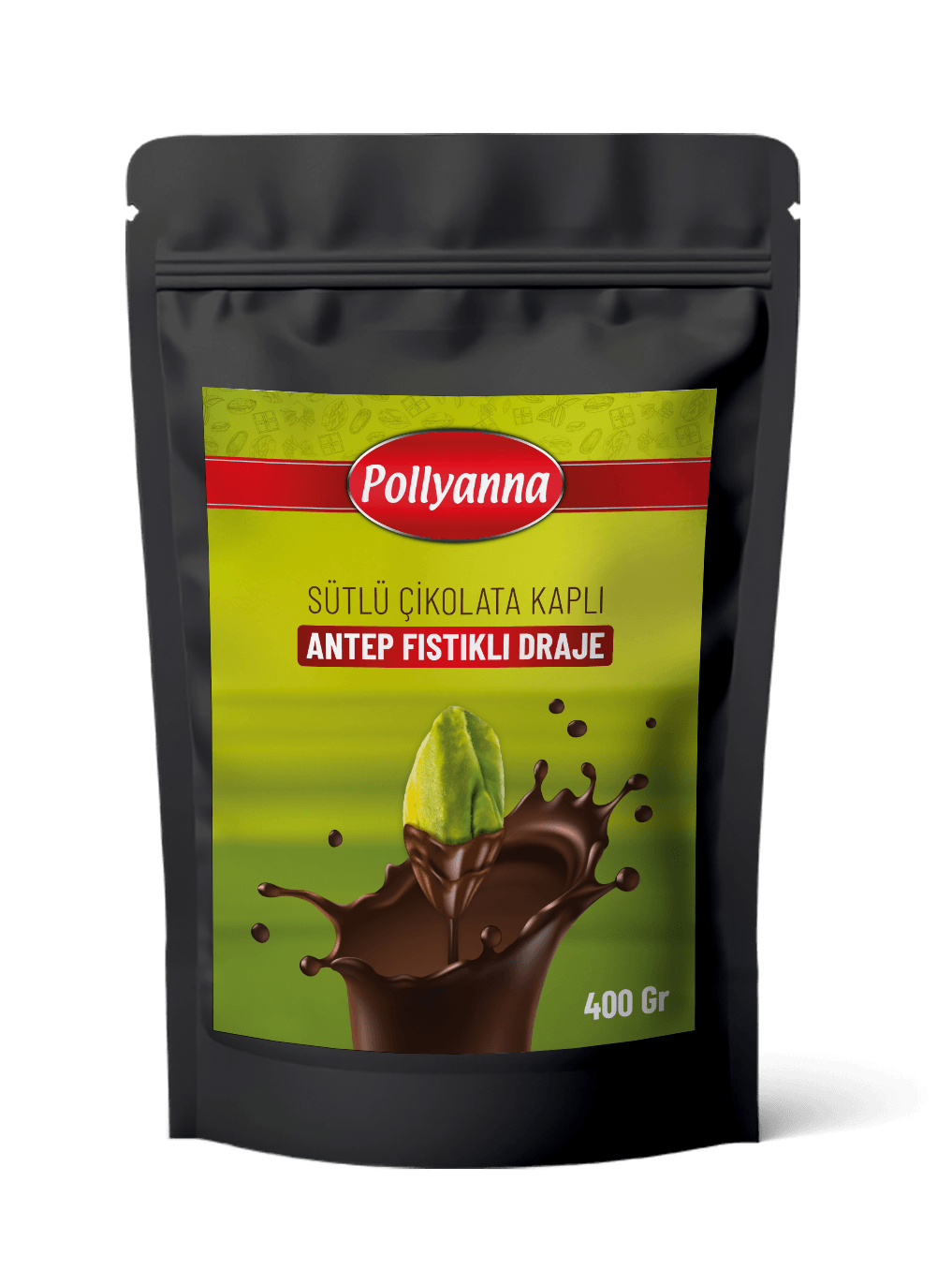 Antep Fıstıklı Draje Yoğun Fıstık (400 GR)