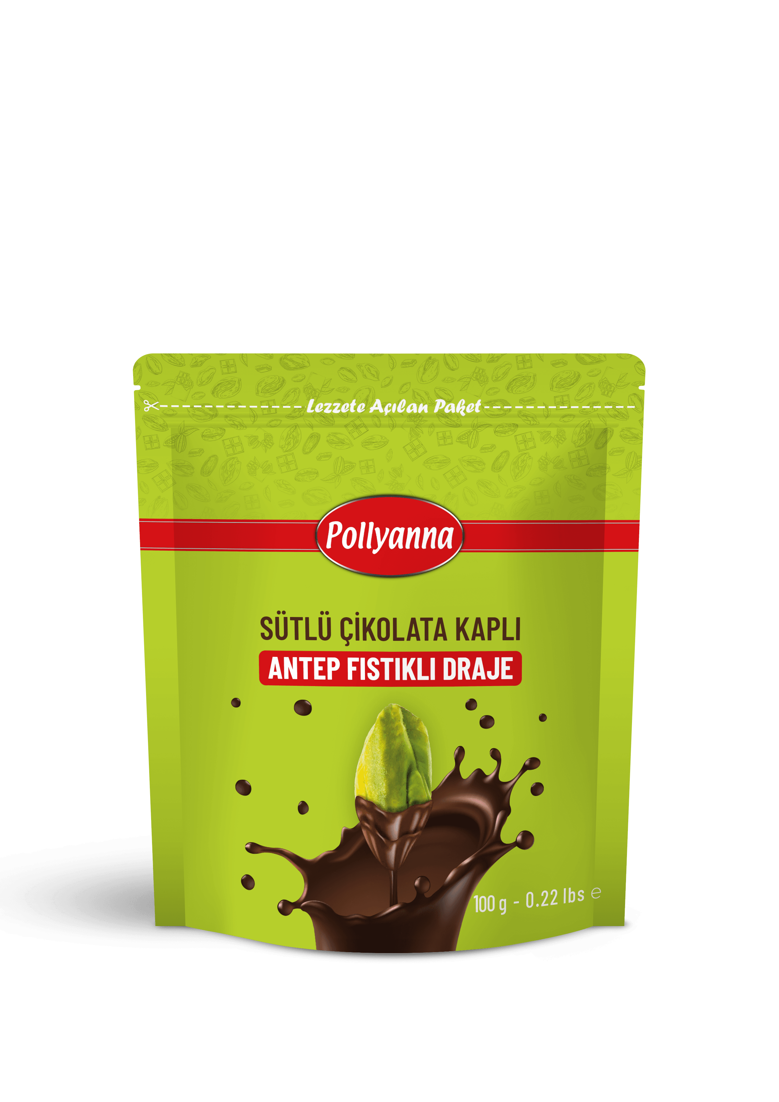 Antep Fıstıklı Draje Yoğun Fıstık (100 GR)