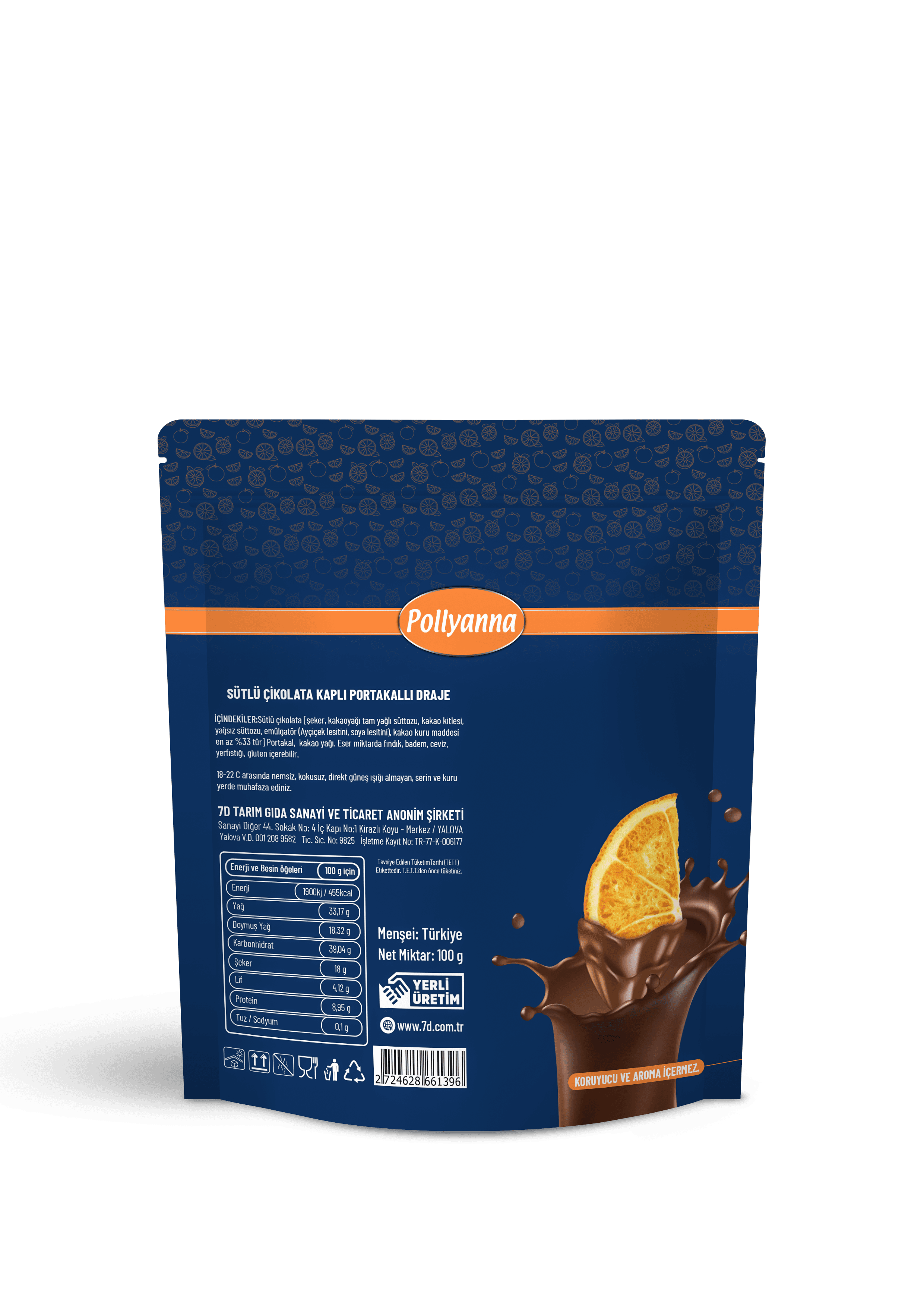 Portakallı Draje (100 GR)
