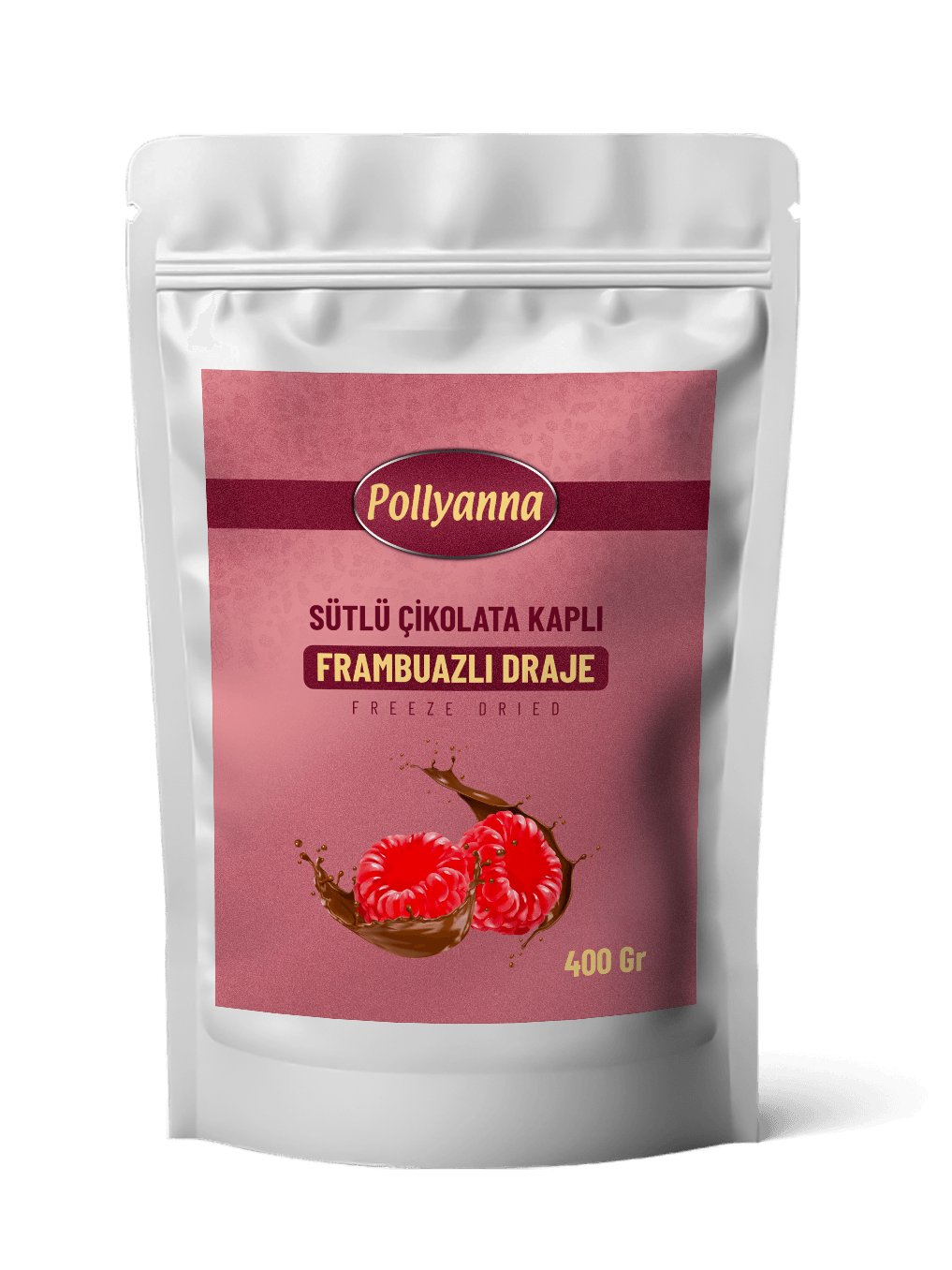 POLLYANNA FRAMBUAZLI DRAJE (400 GR)