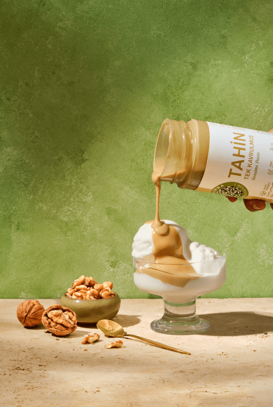 Tek Kavrulmuş Tahin 500g
