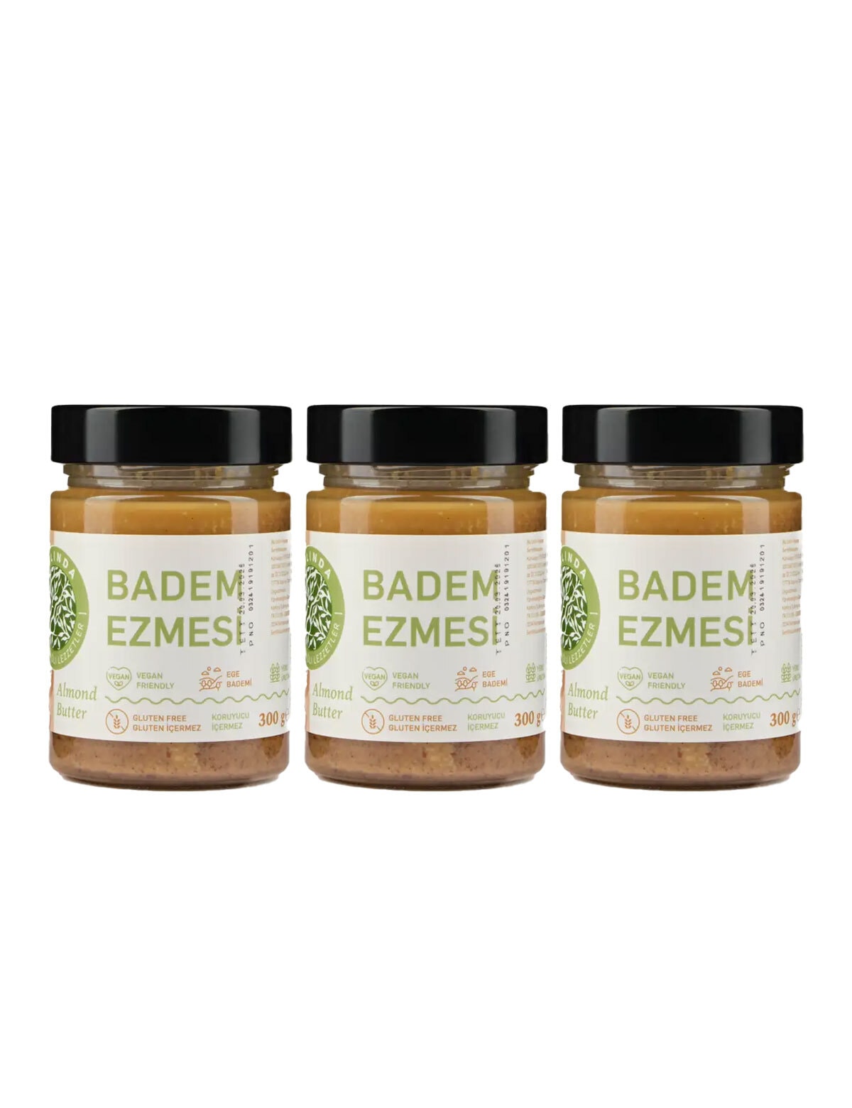 3'Lü Badem Ezmesi Paketi