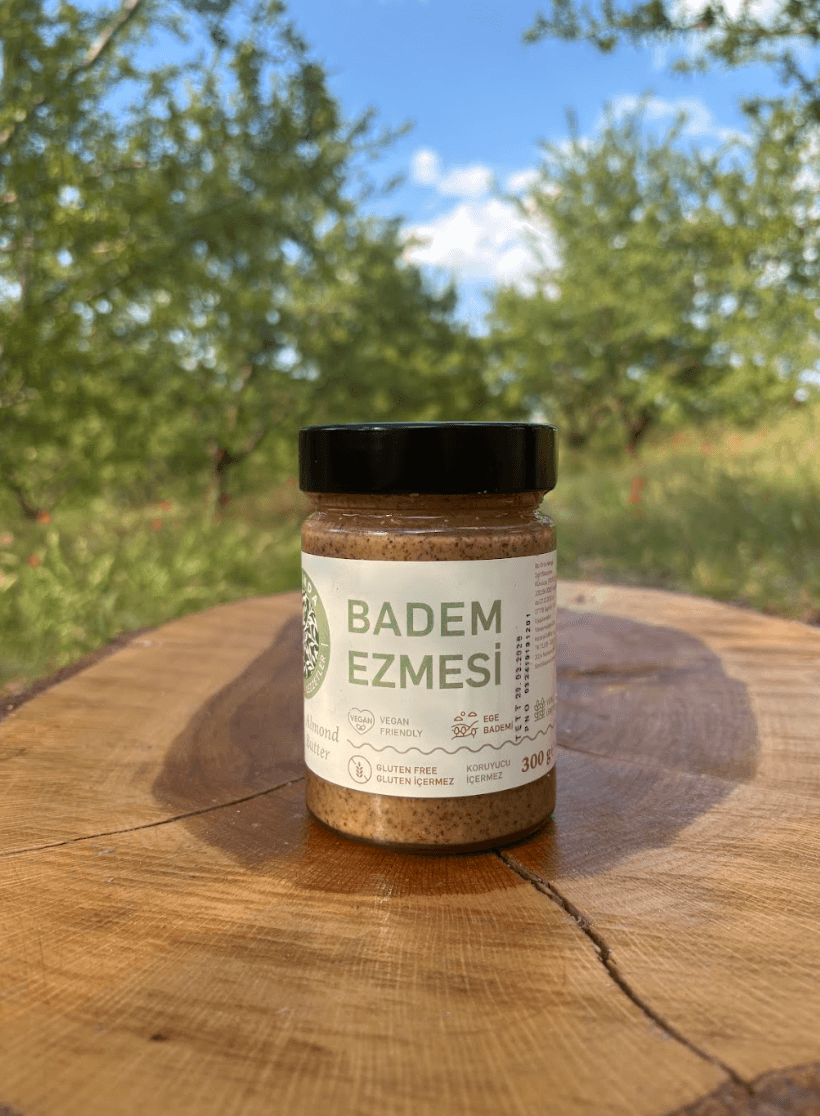 Badem Ezmesi 300 gr Şeker İlavesiz %100 Badem