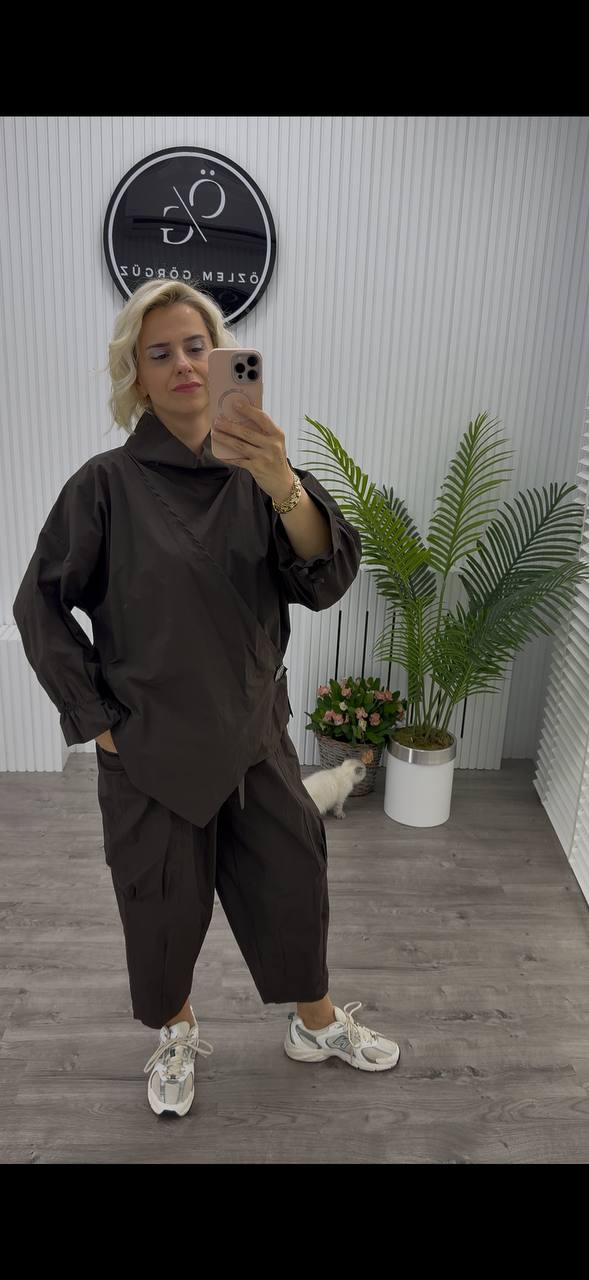 PARAŞÜT KAHVERENGİ TAKIM