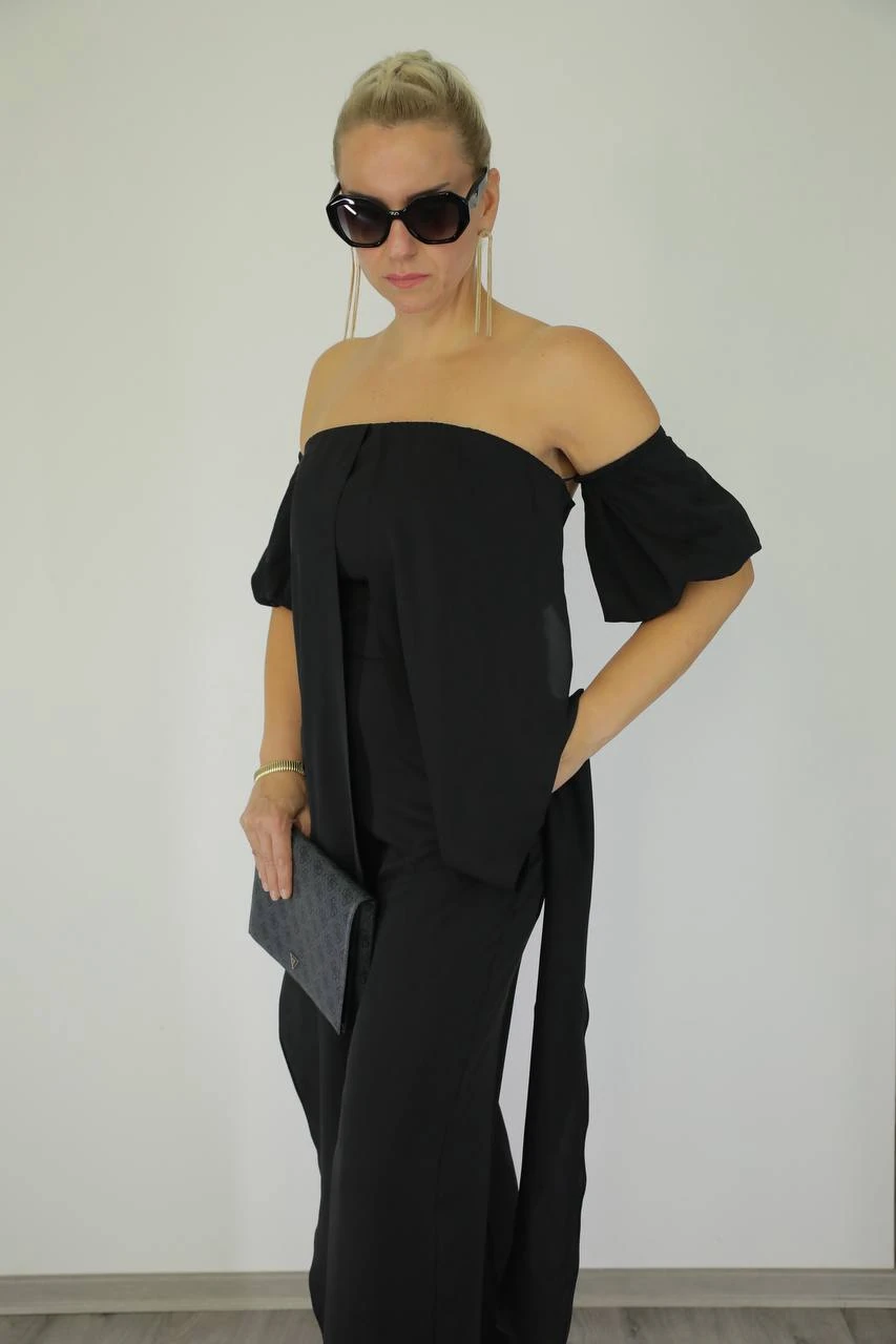 Şifon Detaylı Tulum