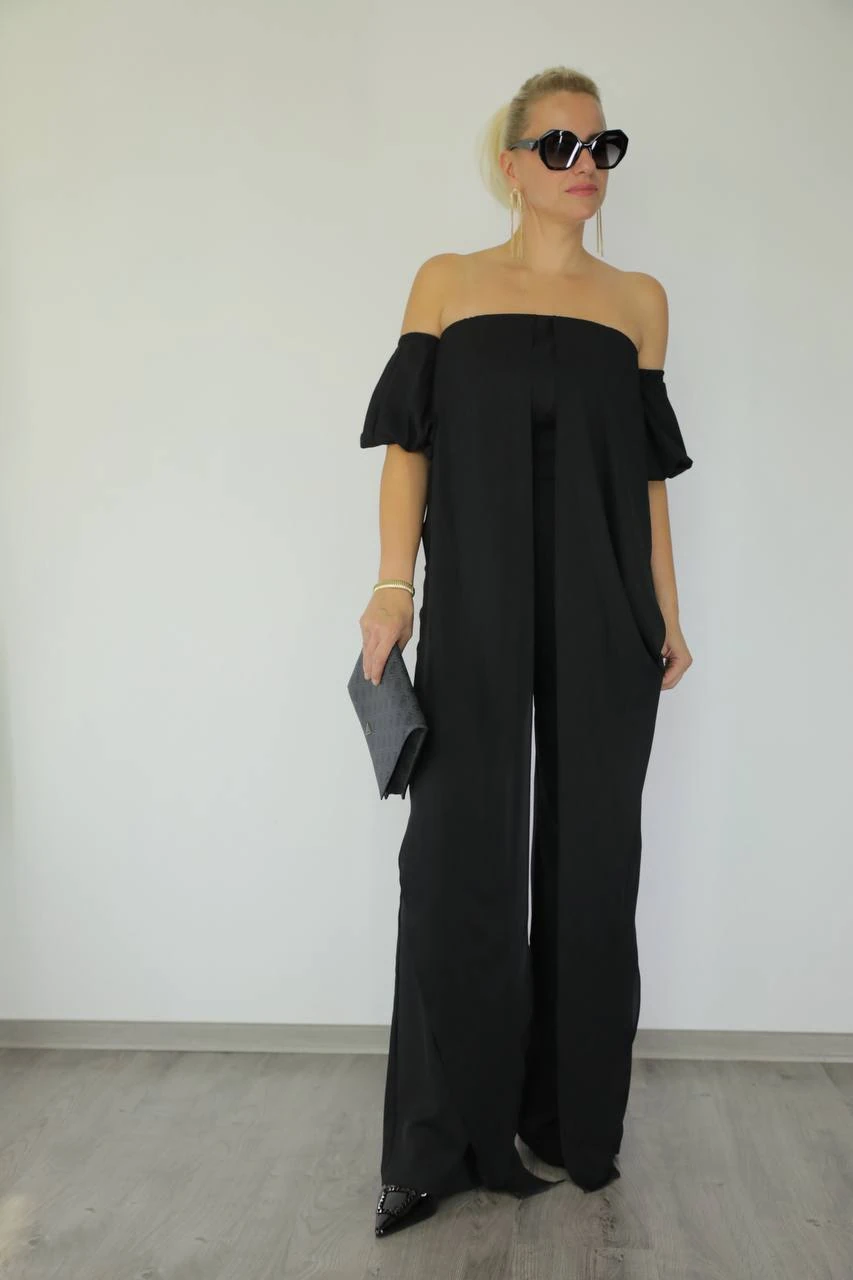 Şifon Detaylı Tulum