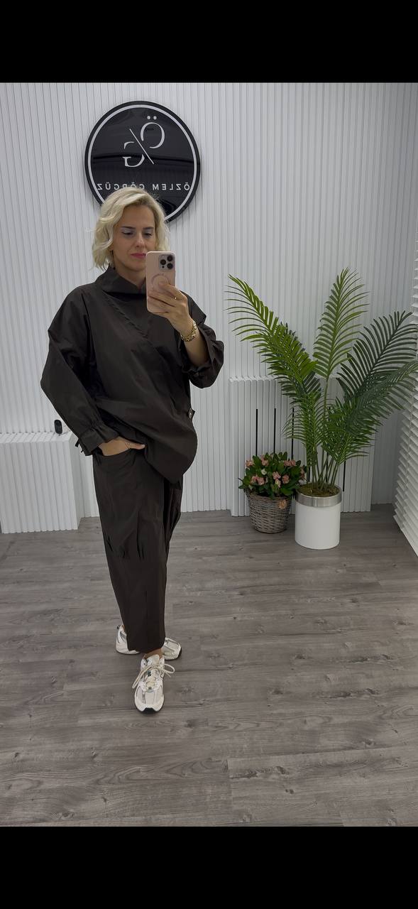 PARAŞÜT KAHVERENGİ TAKIM