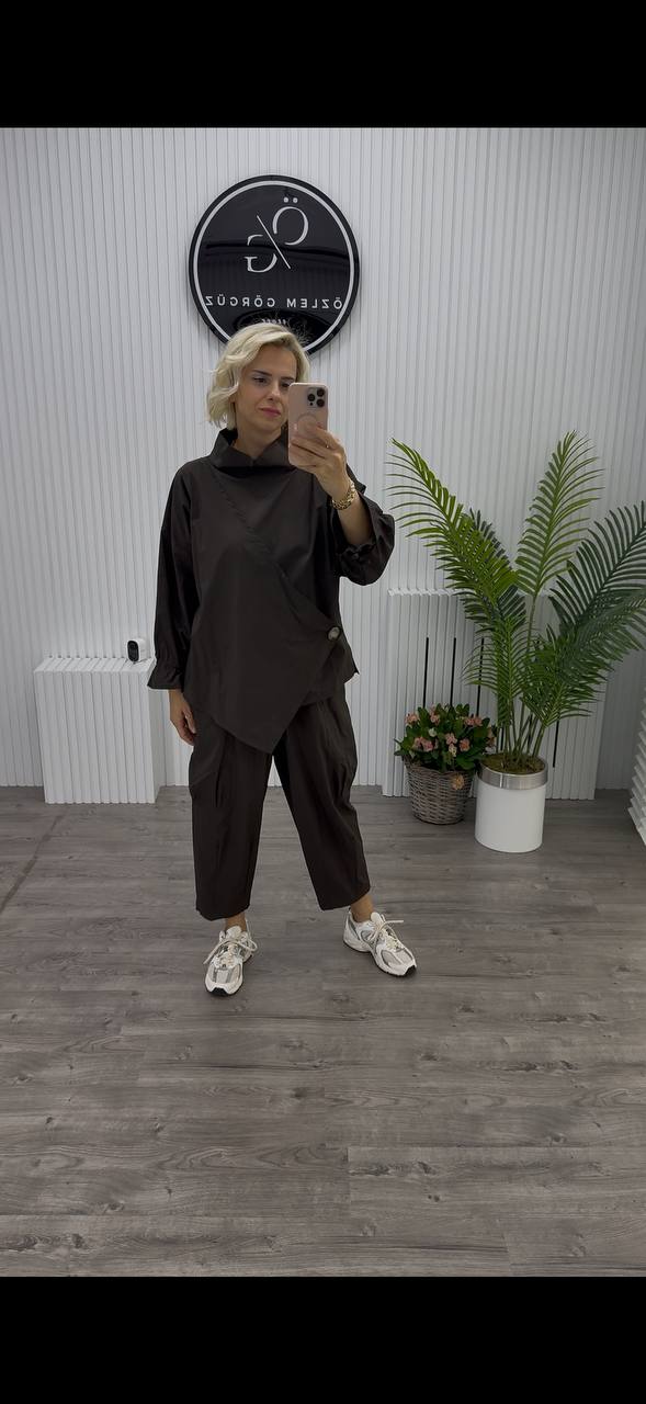 PARAŞÜT KAHVERENGİ TAKIM