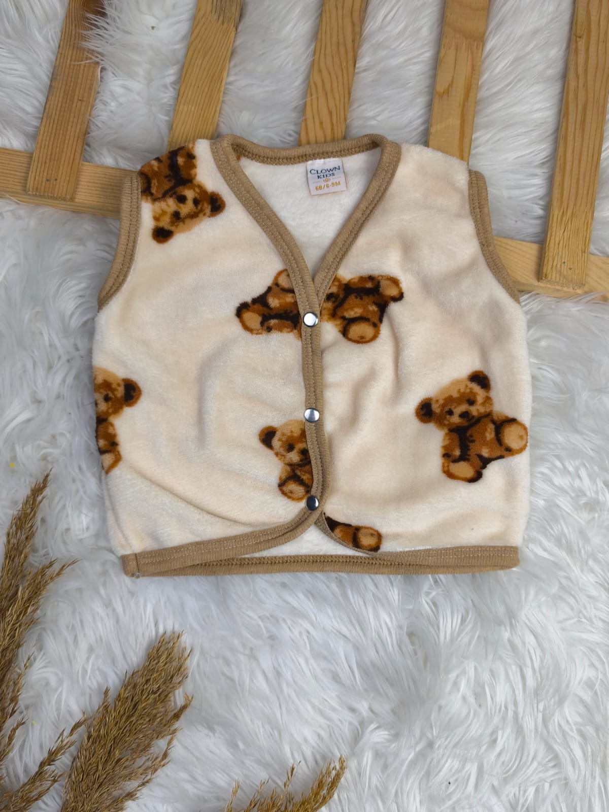 2594 AYICIK PELUŞ YELEK 