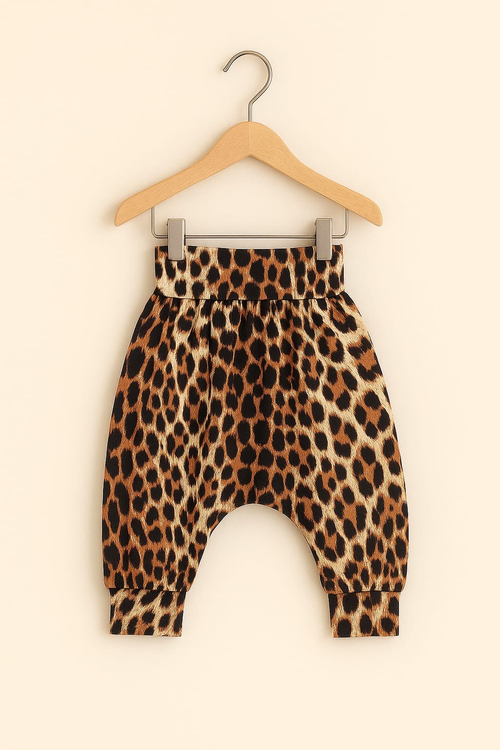 1038 LEOPAR DESEN ŞALVAR 