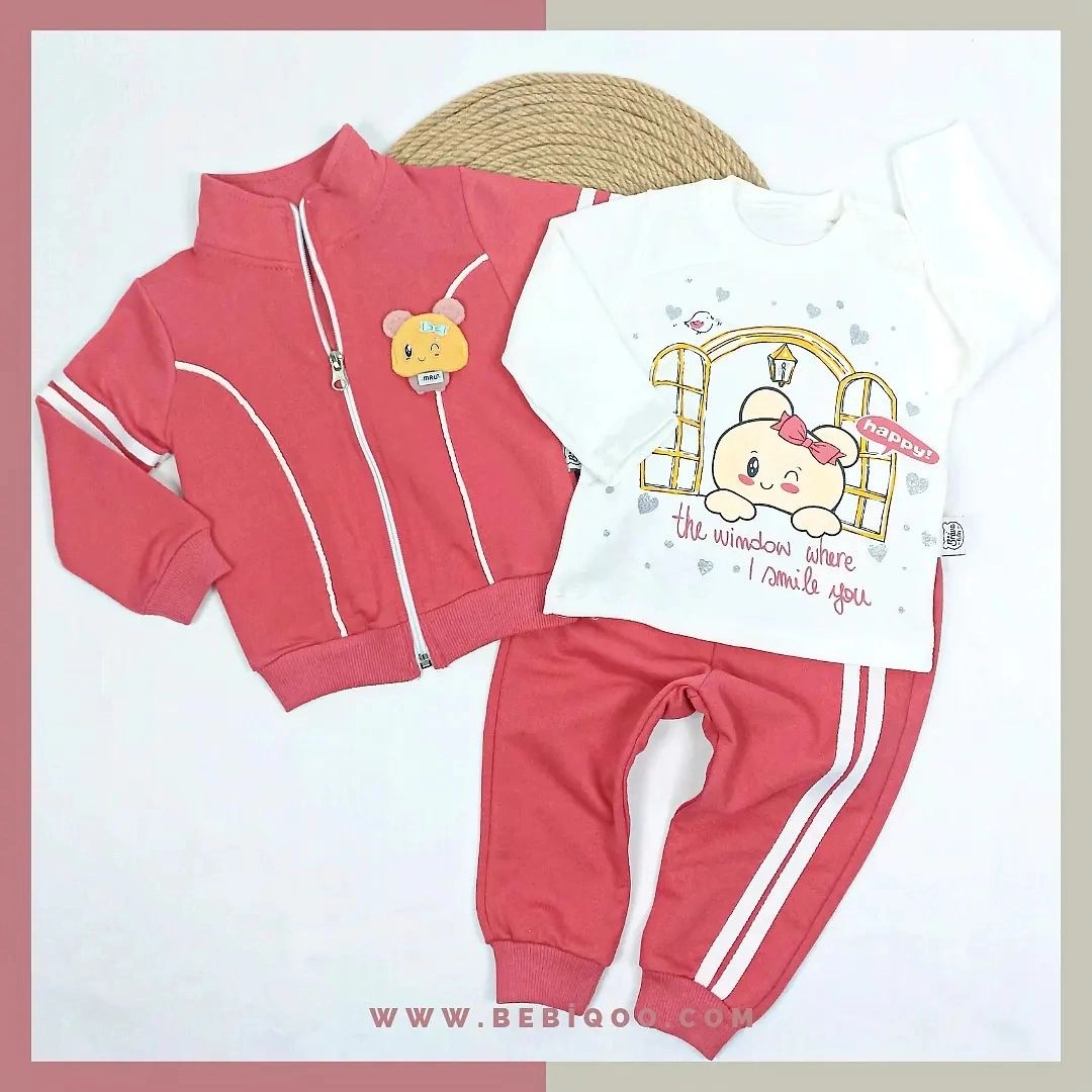 SPOR ÇİZGİLİ  HIRKALI TAKIM