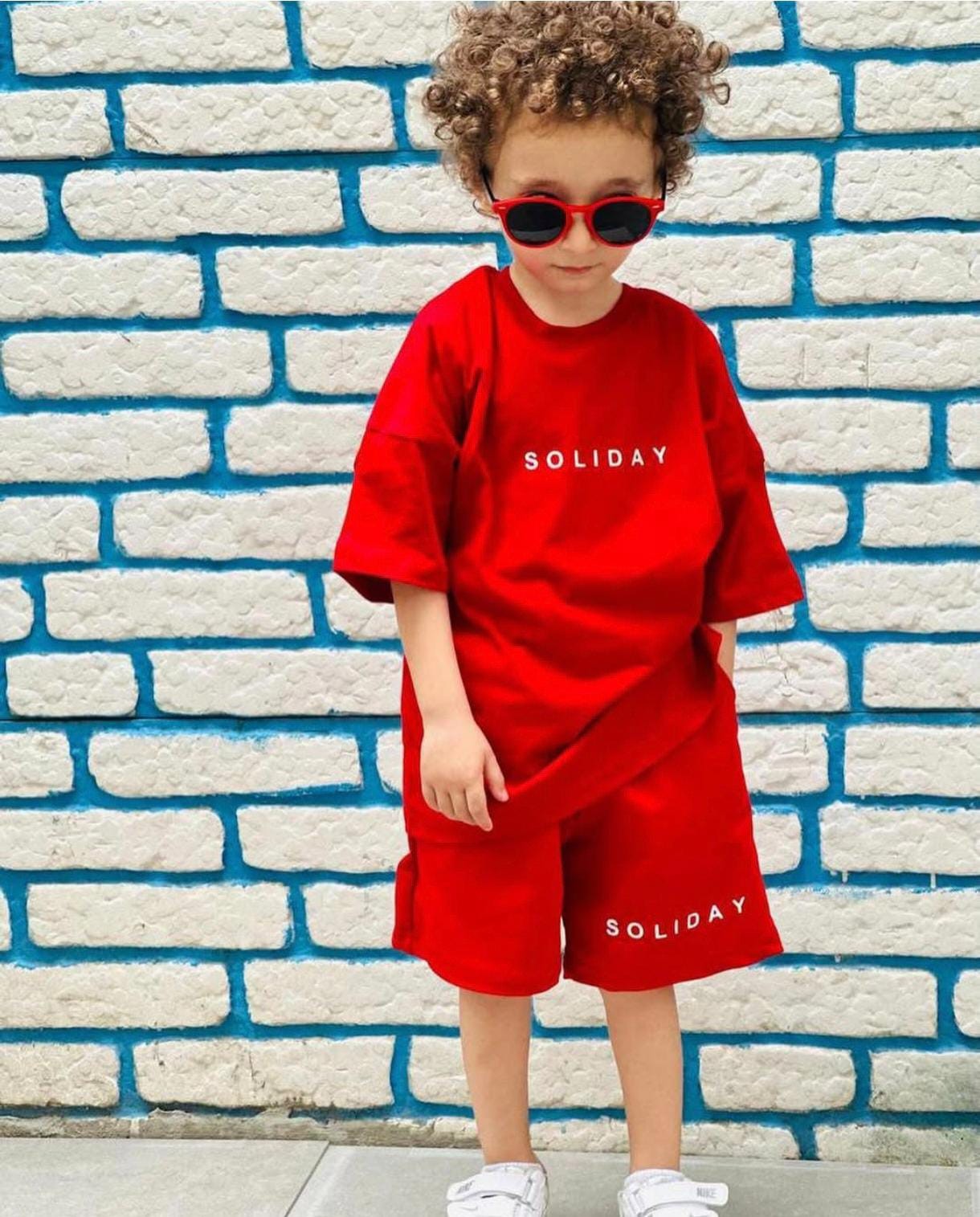 9101 SOLIDAY UNISEX ŞORTLU PENYE TAKIM