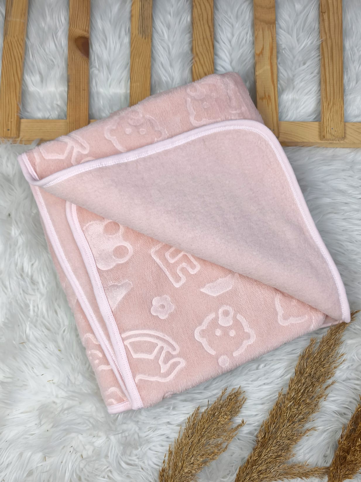 0317 PELUŞ BATTANİYE  - Pembe