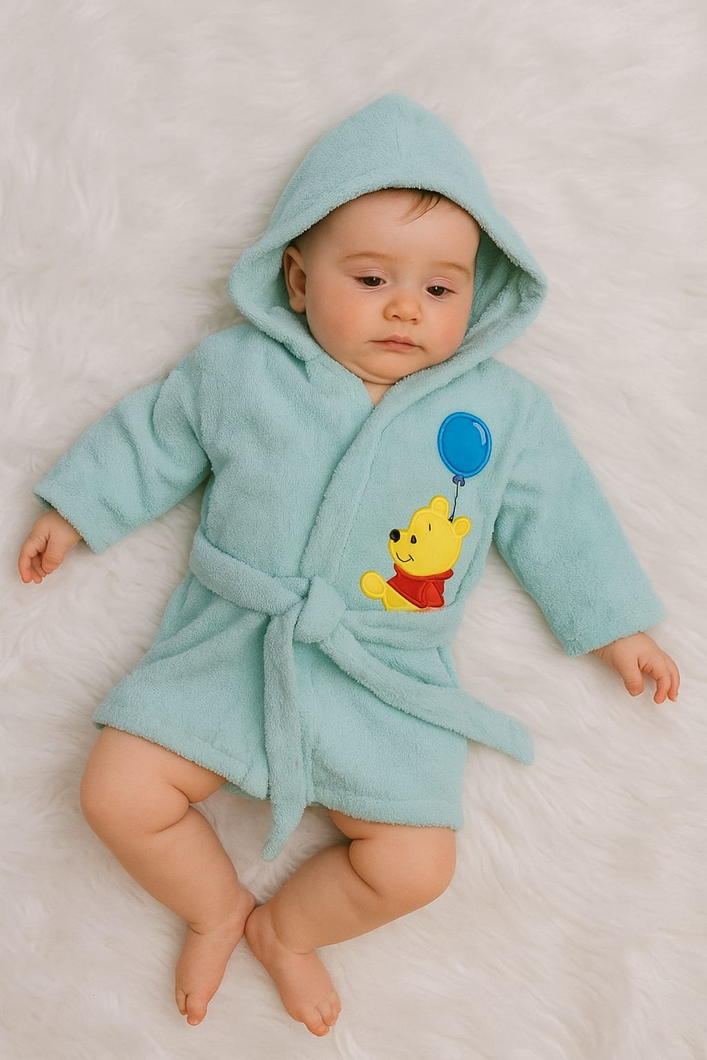 2113 POOH NAKIŞLI BEBE BORNOZ 