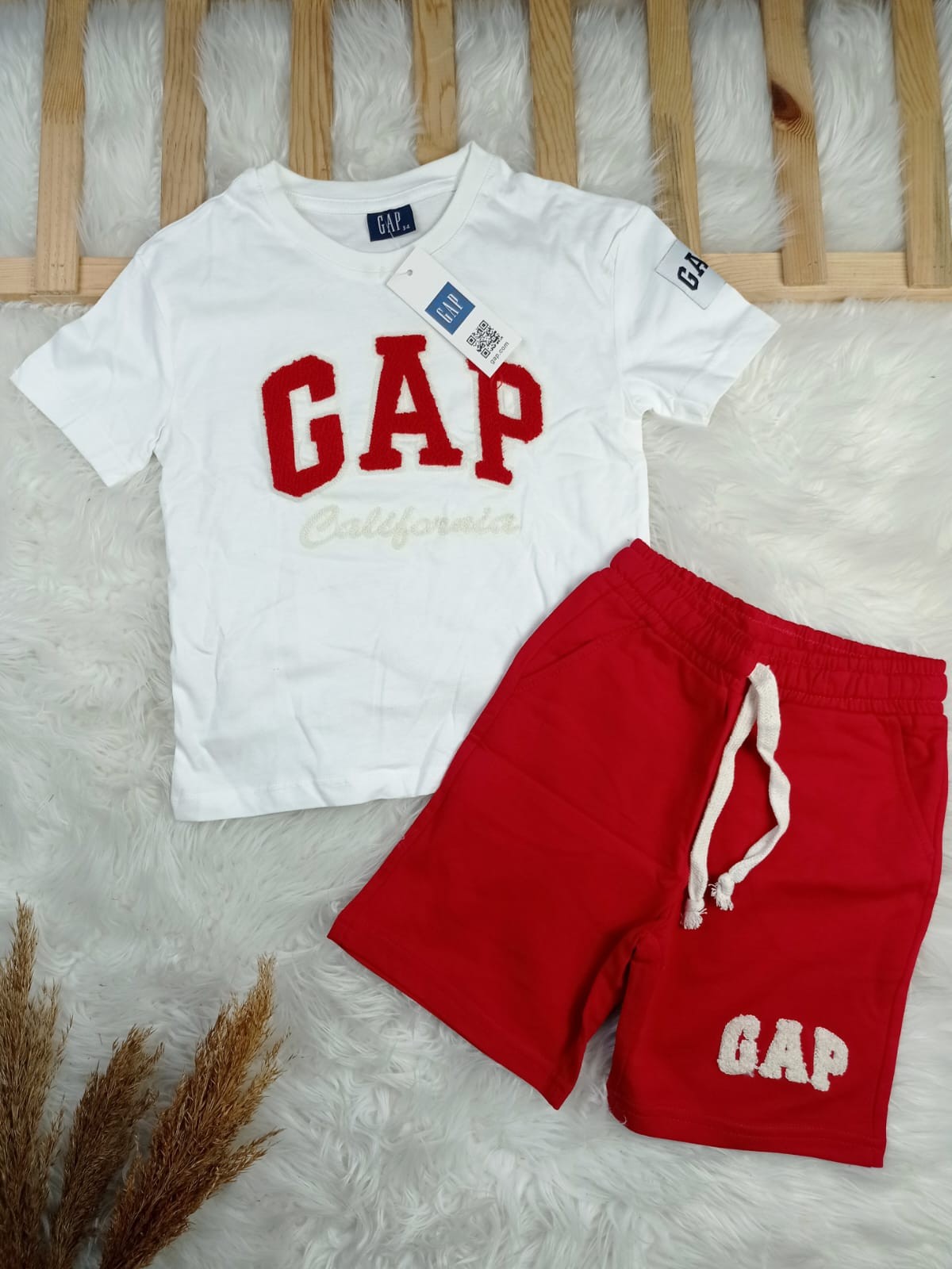 9185 GAP PUNCH NAKIŞLI ŞORTLU TAKIM 