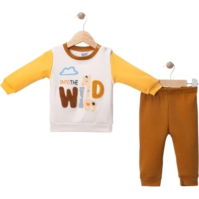 1951 WILD ZÜRAFA YAZILI MEVSİMLİK TAKIM  - Sarı