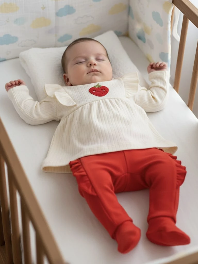 1952 ÇİLEK PUNCH NAKIŞLI FIRFIRLI TAKIM