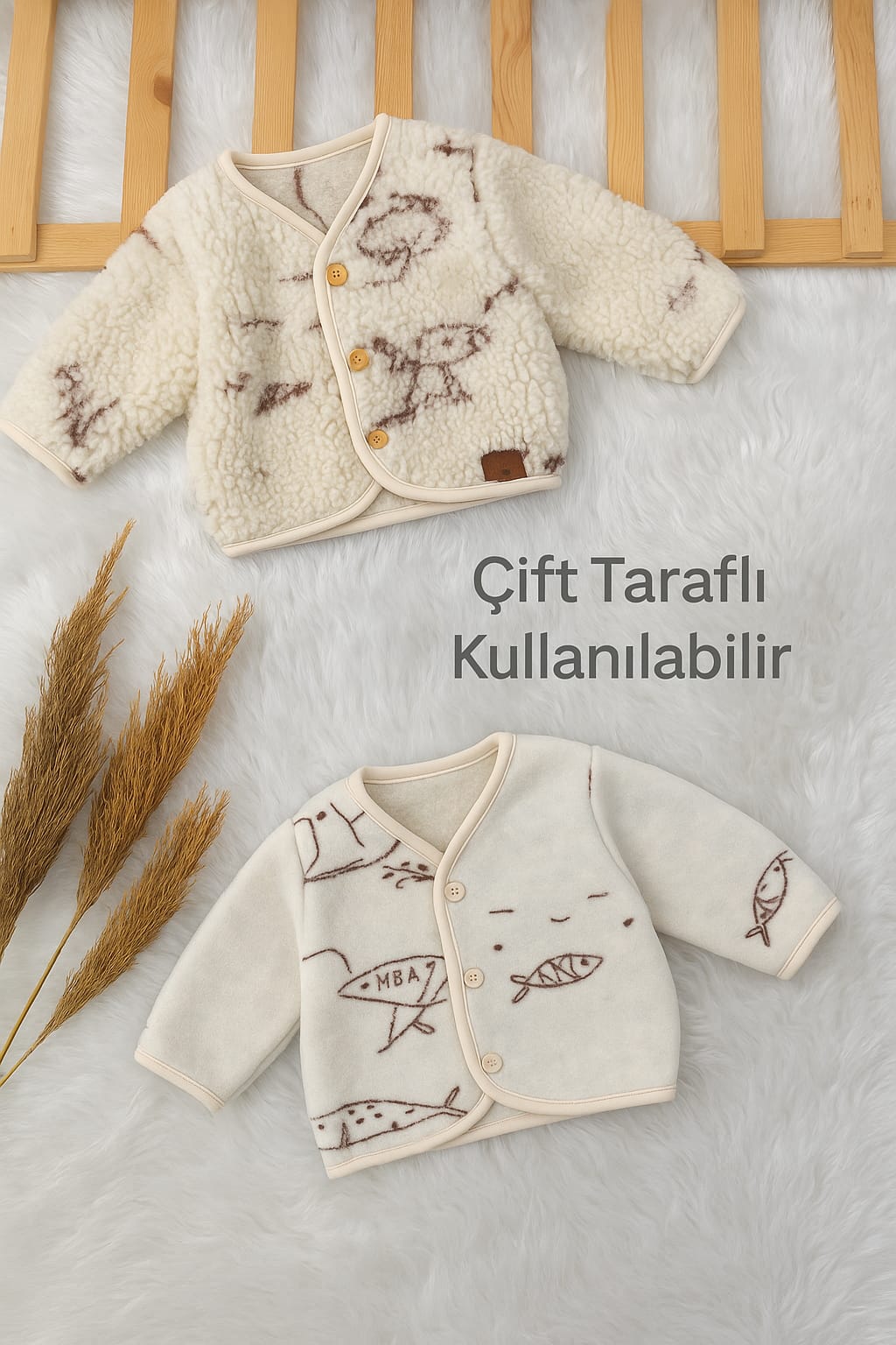 2599 ÇİFT TARAF KULLANILABİLİR HIRKA 