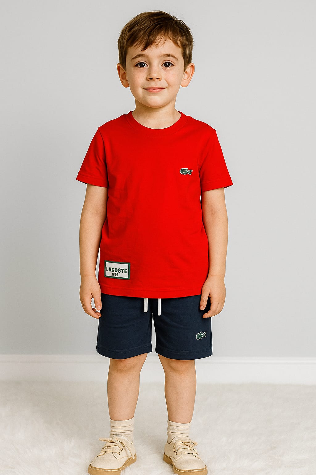9103 LACOSTE CEPLİ ŞORTLU PENYE TAKIM 