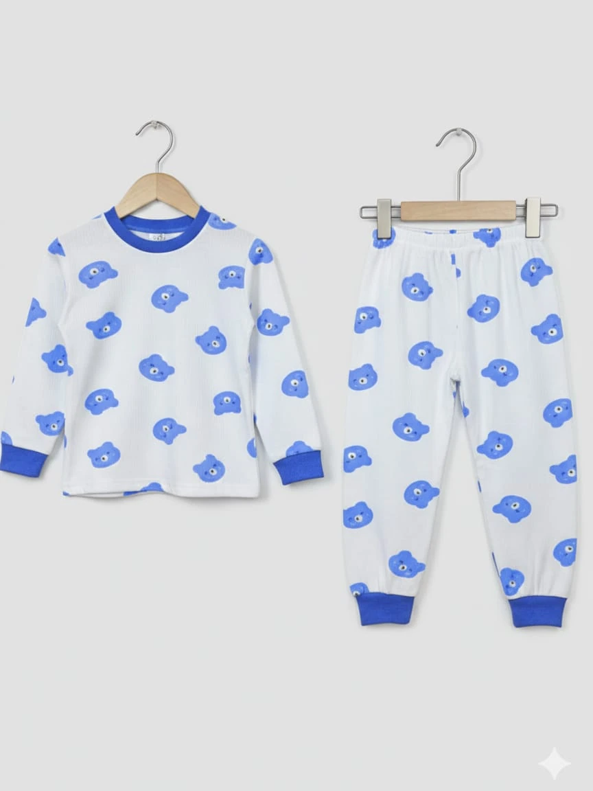 1946 AYICIK KAFA DESEN PİJAMA TAKIMI 