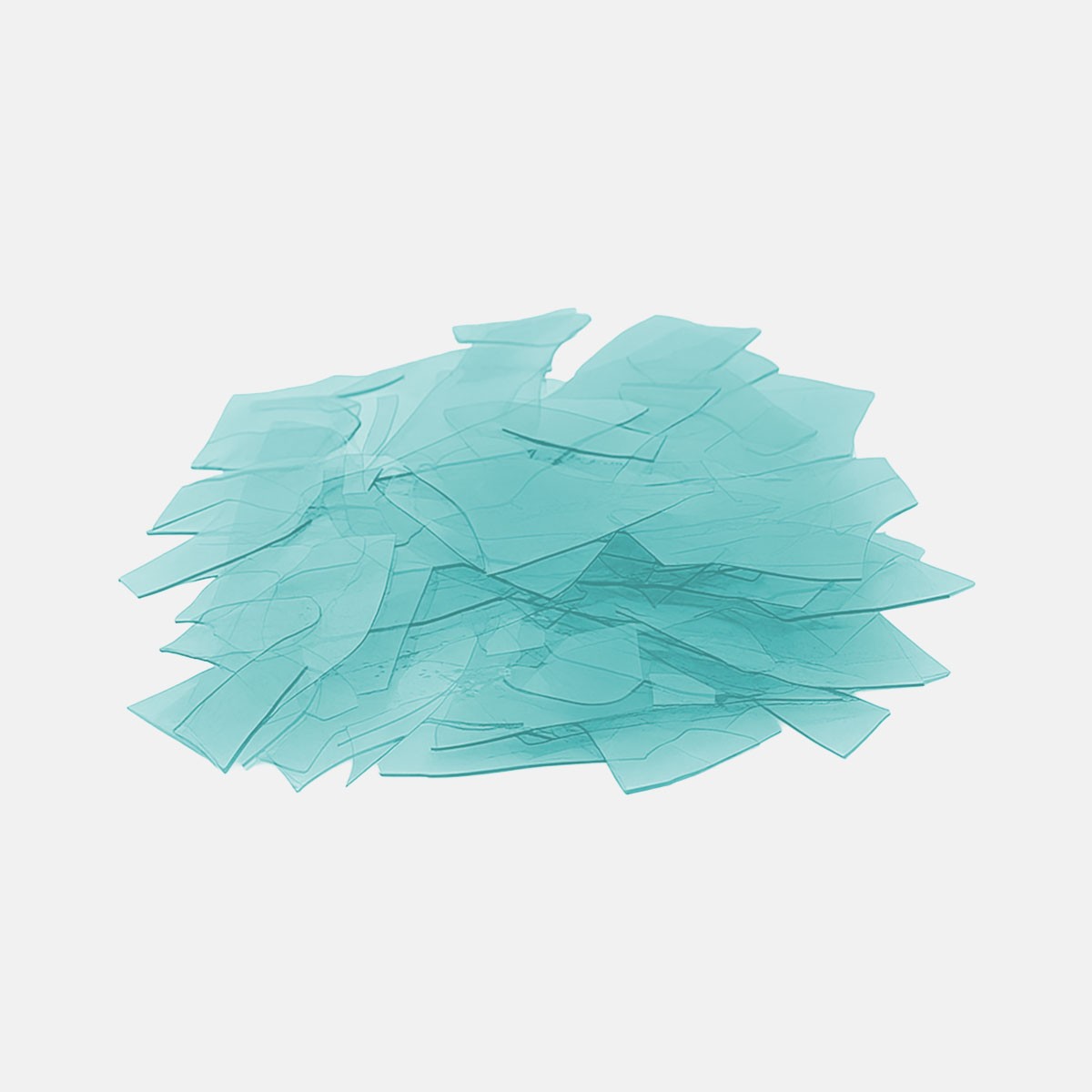 Turkuaz Mavi Opal Confeti