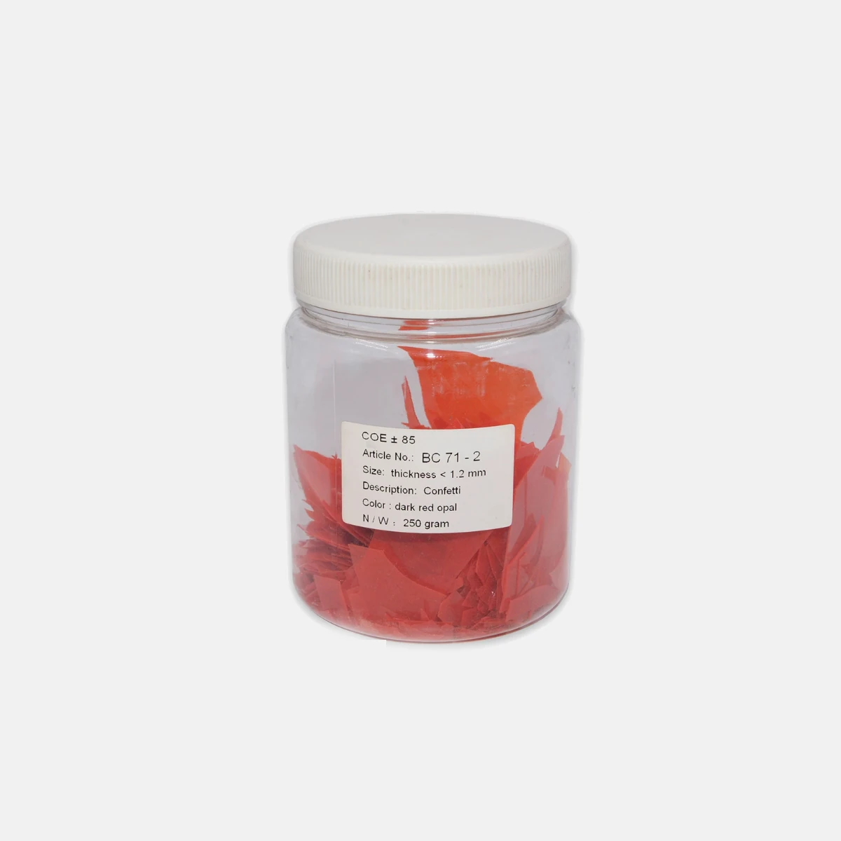 Kırmızı Opal Confeti