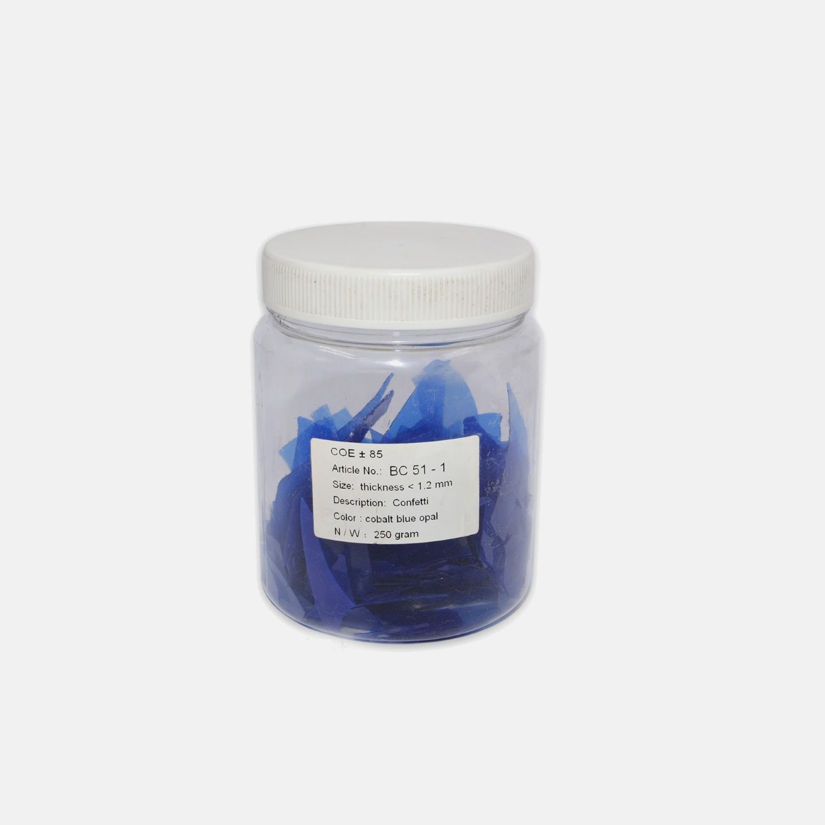 Kobalt Mavi Opal Confeti