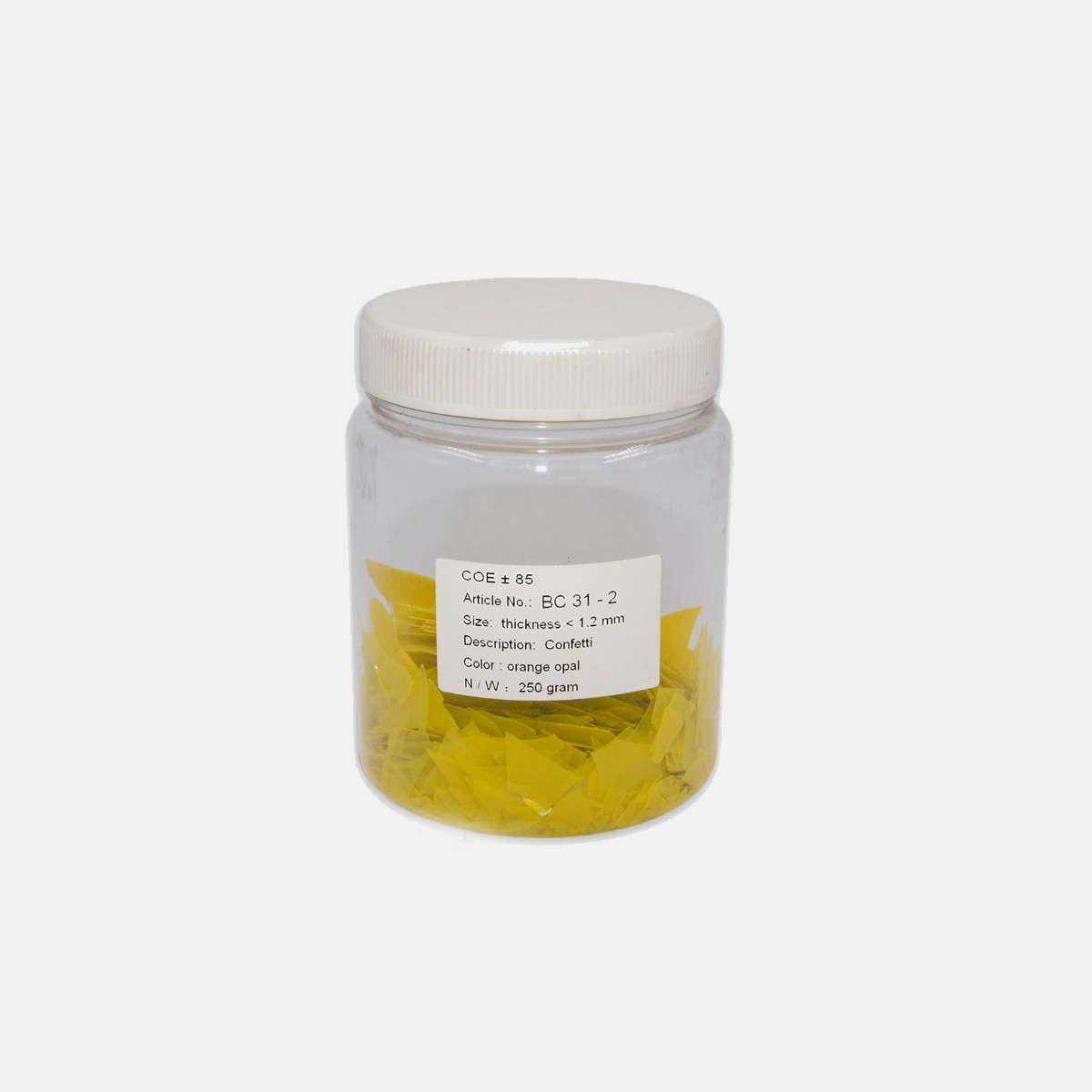 Sarı Yeşil Opal Confeti