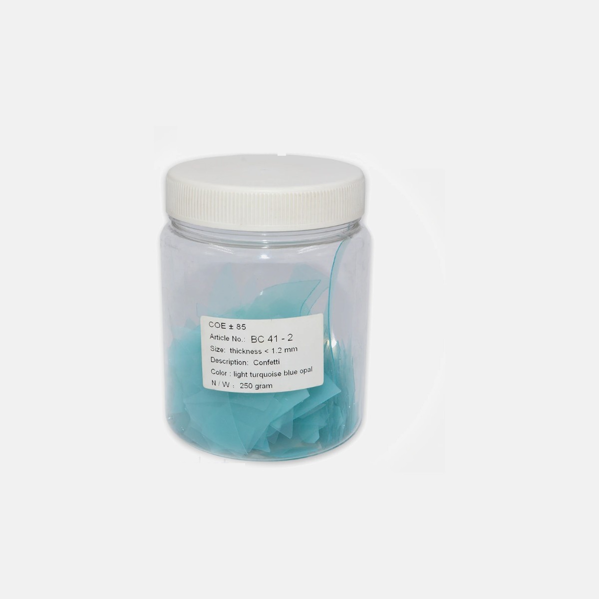 Turkuaz Mavi Opal Confeti