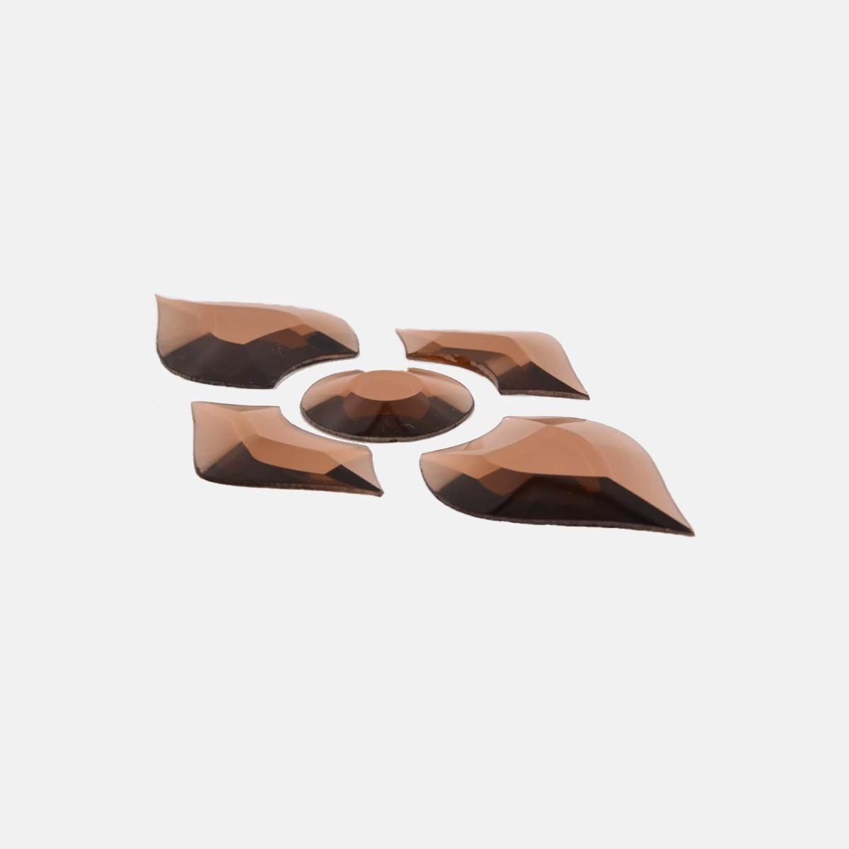 Kb-Sr-002 L&R Brown / 10 Parça 17*31,2 Cm