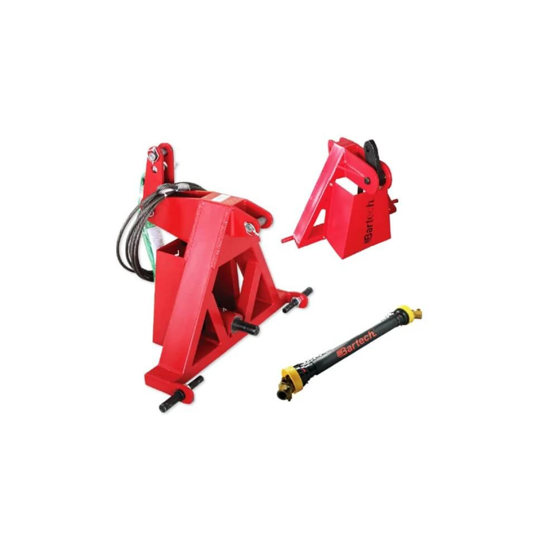 Bartech Şaftlı Ceviz / Zeytin Hasat Makinesi 10Mt Çelik Halatlı