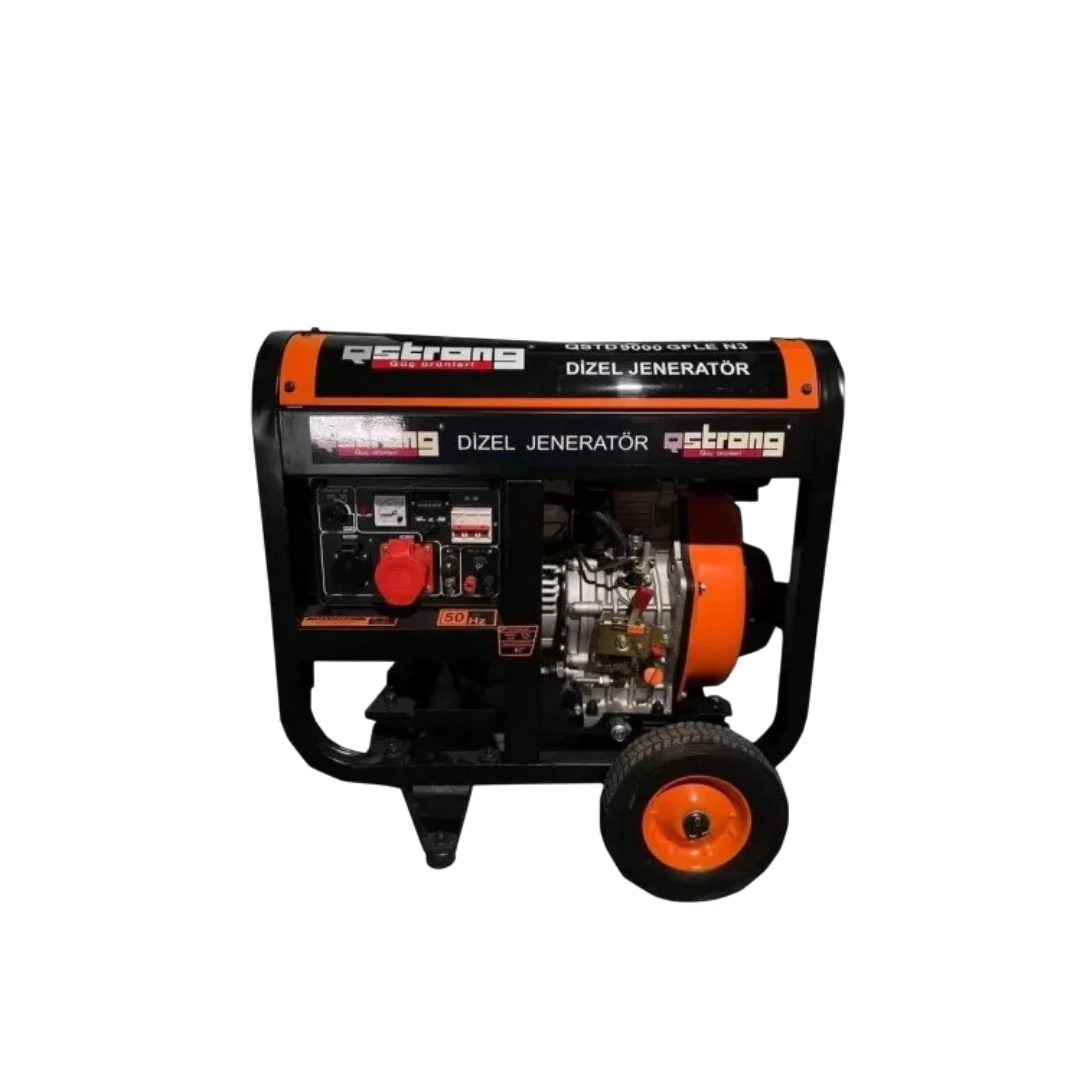Qstrong QST 9000GFLE N3 Monofaz/Trifaz Dizel Marşlı Jeneratör