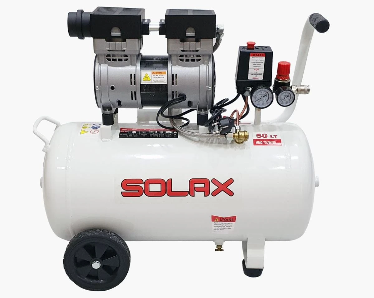 Solax Hm0.75Jw/50 50Lt Hava Kompresörü Sessiz