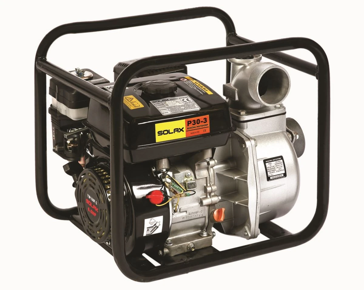Solax P30-3 3Lük Dört Zamanlı Benzinli Su Motoru / Motopomp