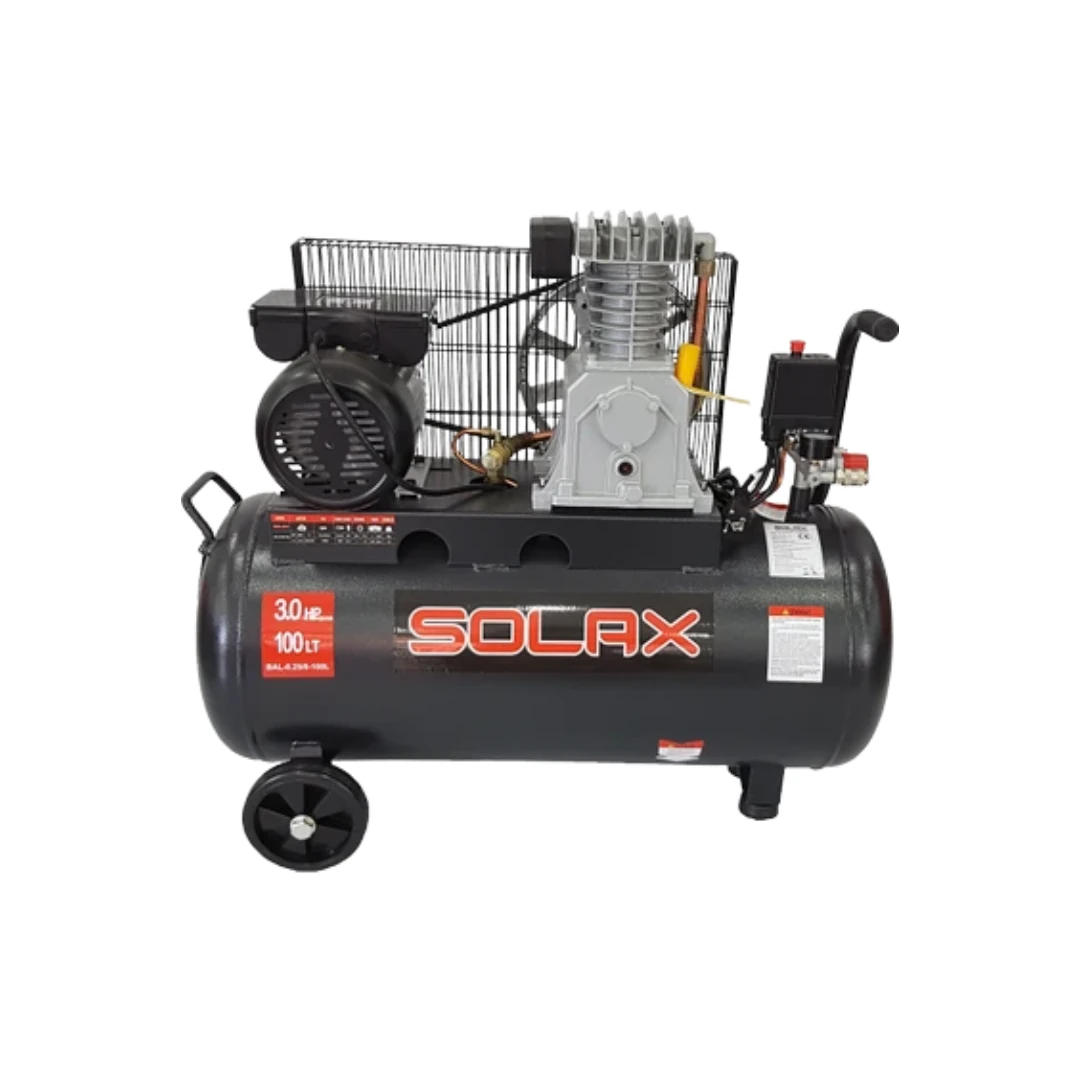 Solax Bal-0.25/8-100 100Lt Hava Kompresörü Sesli