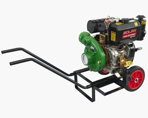 Solax Sdp-3Yn 3*3Lük Dizel İpli-Marşlı Yüksek Basınçlı Su Motoru / Motopomp